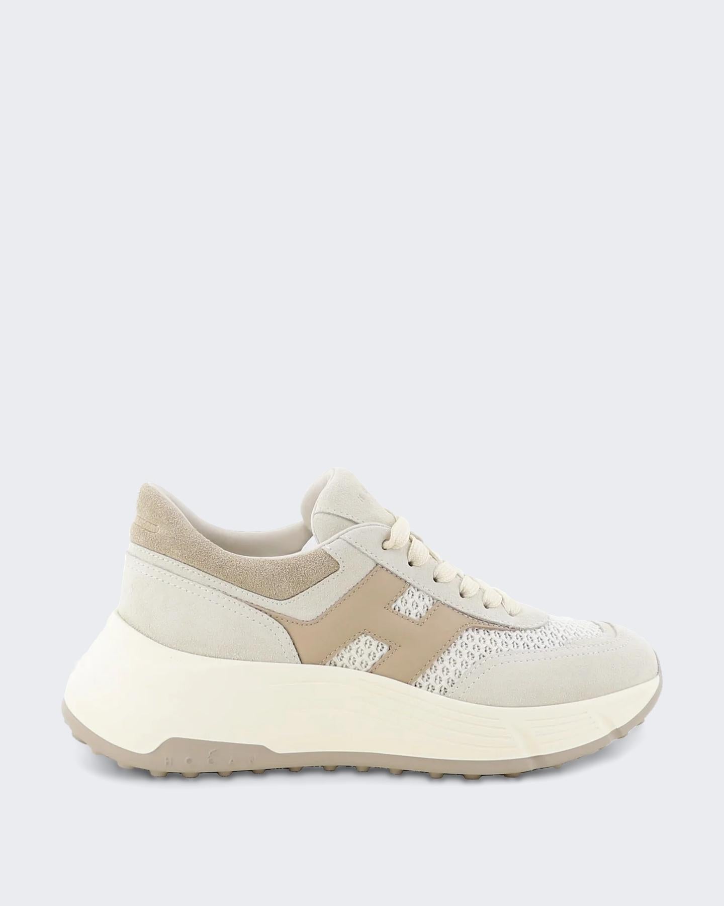 Hogan Dames H669 Allacciato H Tessuto