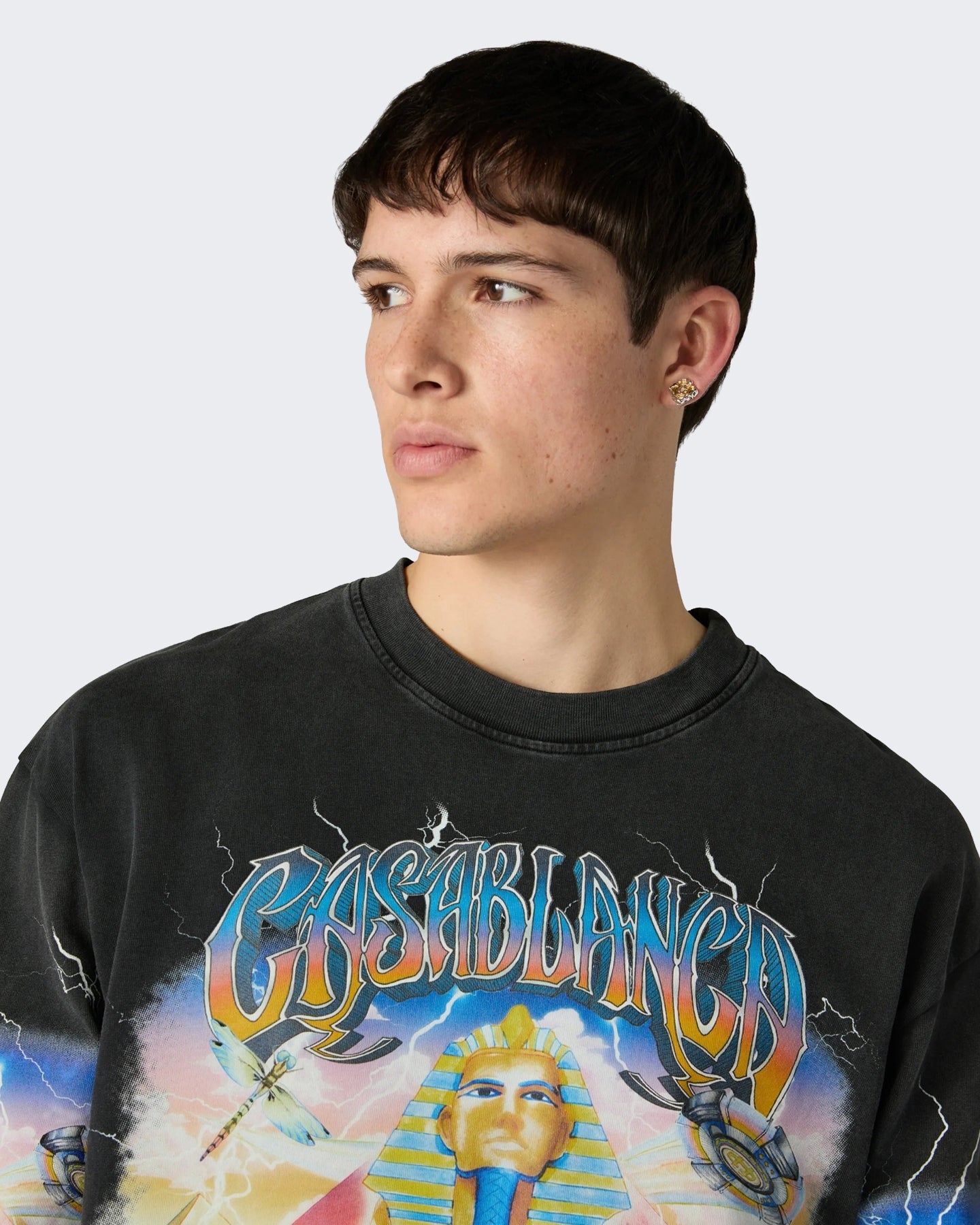Heren Long Sleeve Tee Egypt As It Zwart