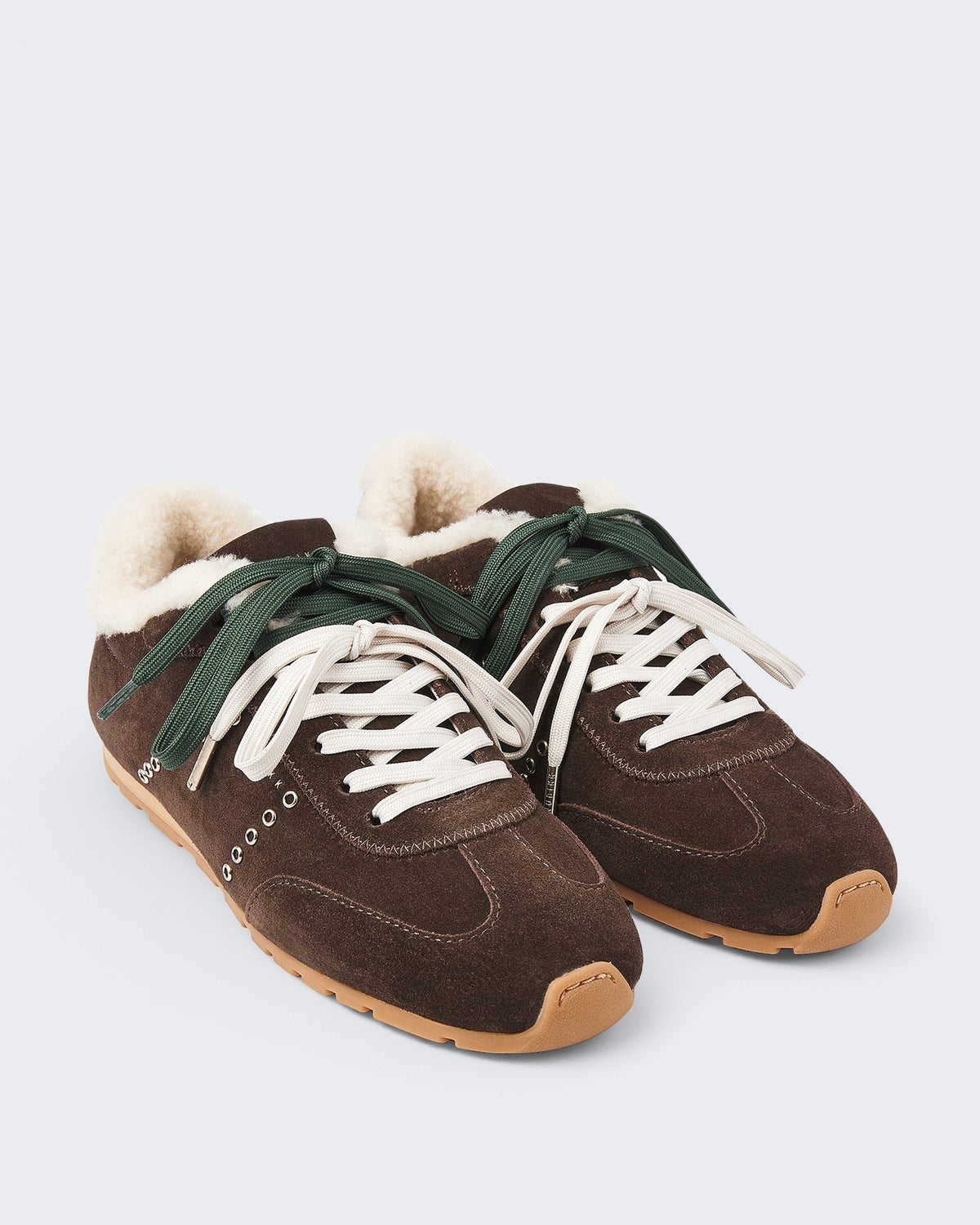 Women's Billy Lou Fur II damessneakers Brown