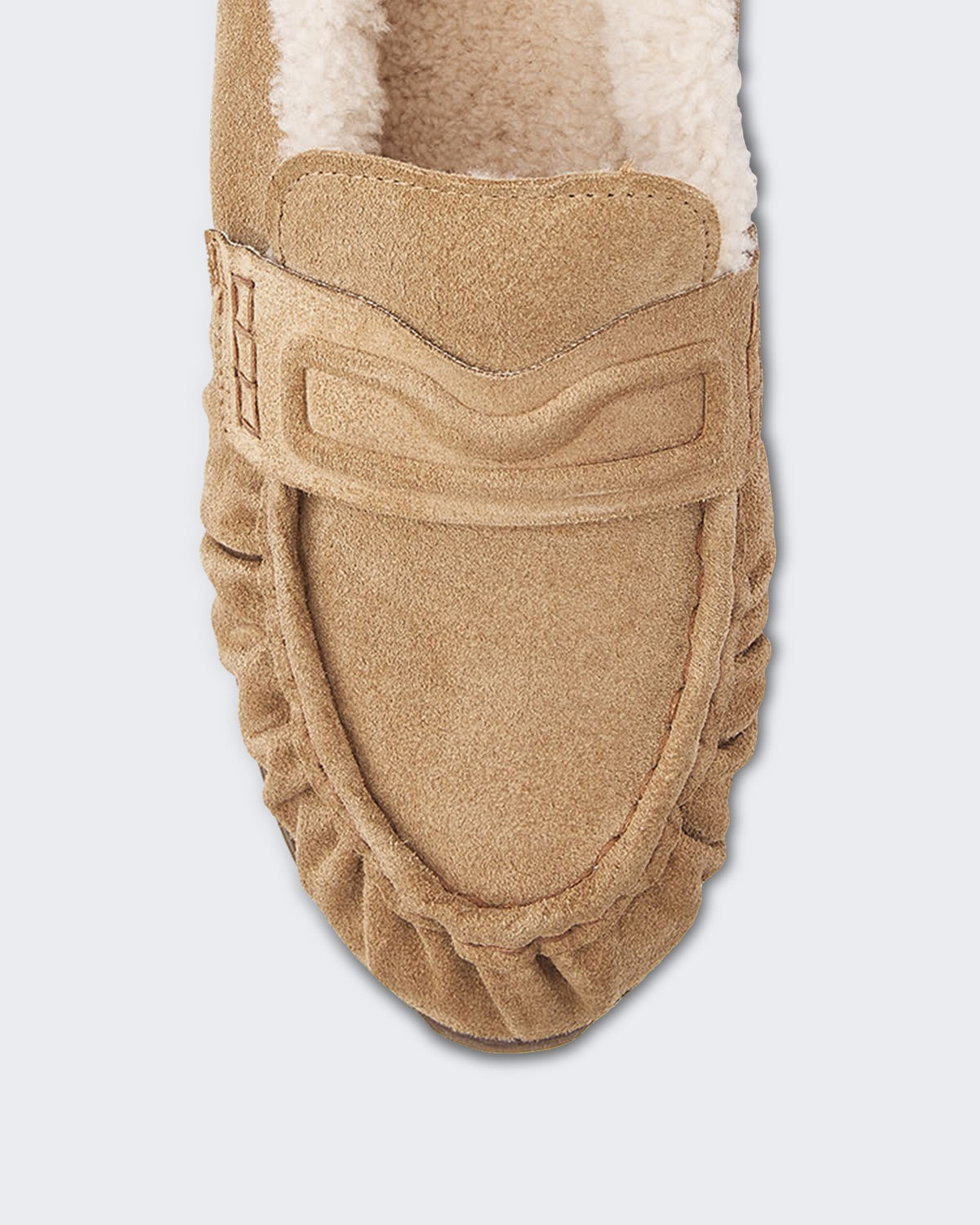 Women's Riley Mio Fur Sneakers met bont Beige