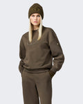 Women's Sweater met ronde hals army Green