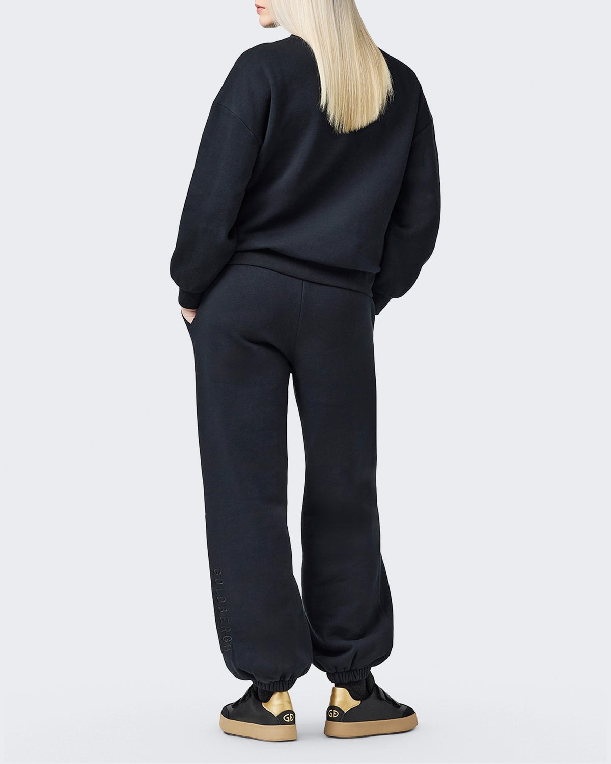 Women's Sweater met ronde hals Black