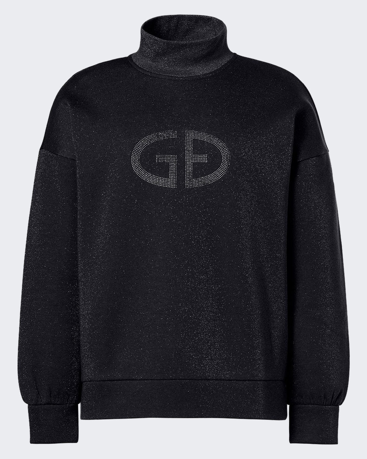 Women's Sweater met col Black