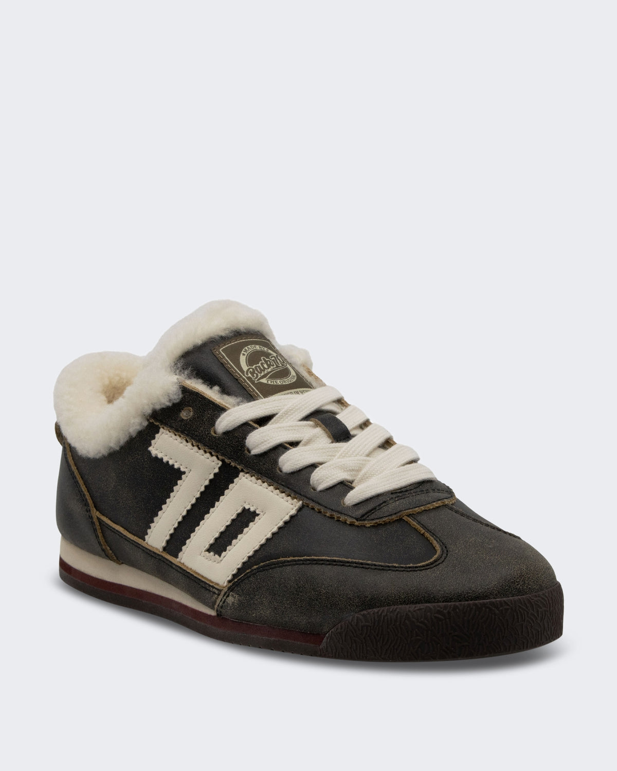 Women's Leon sneaker gun metallic Grey