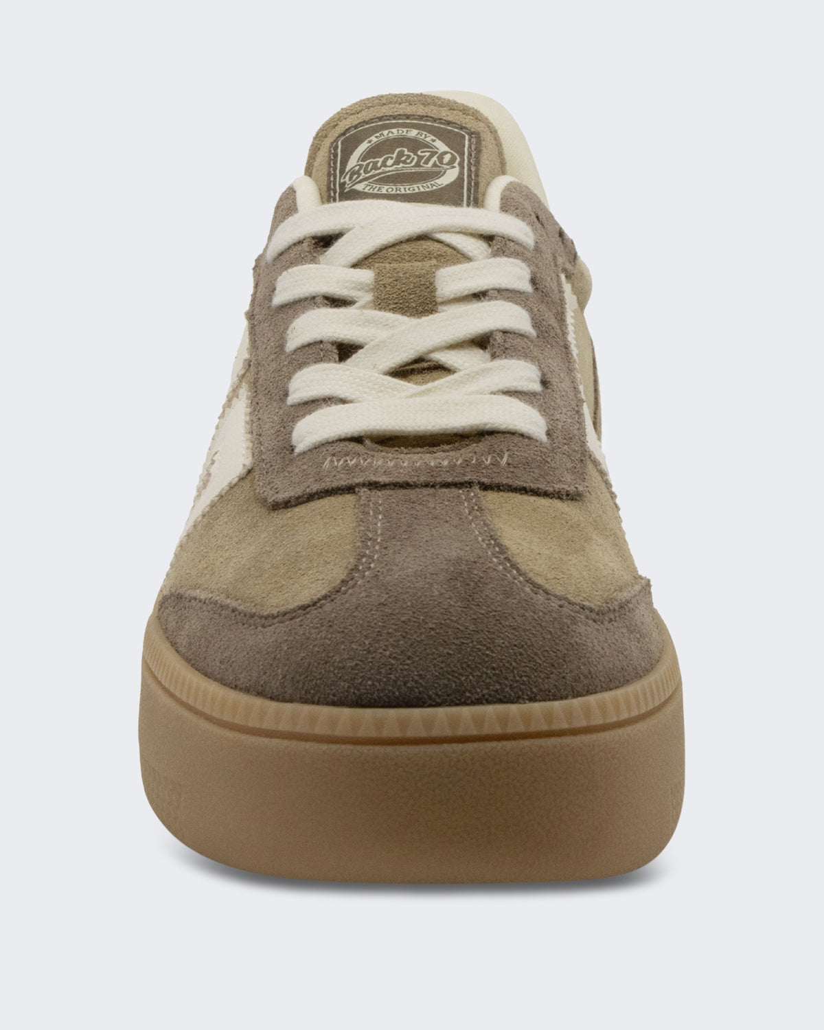 Women's XXL sneaker suede beige