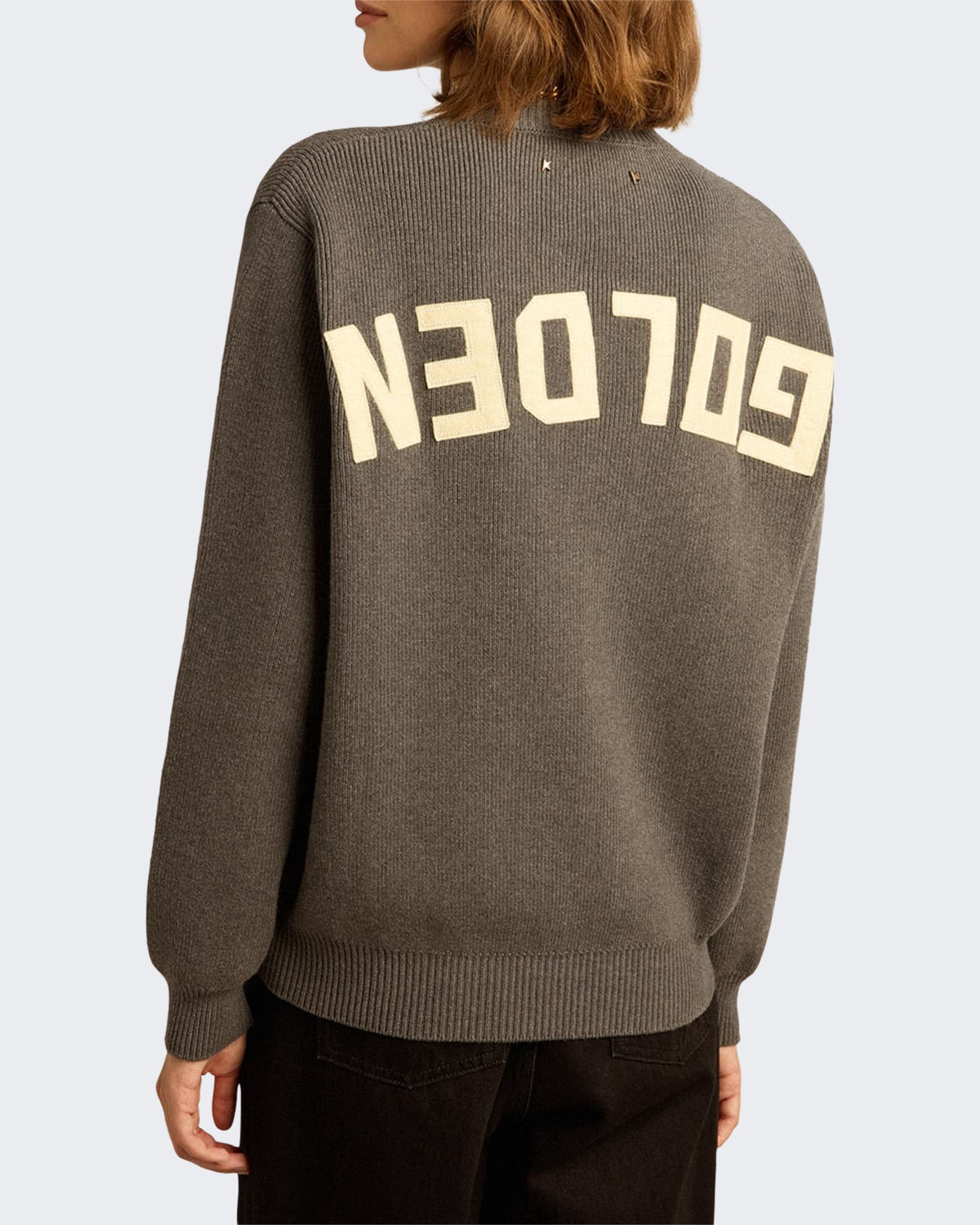 Golden Goose Women's Sweater STAR Grey (tweede)