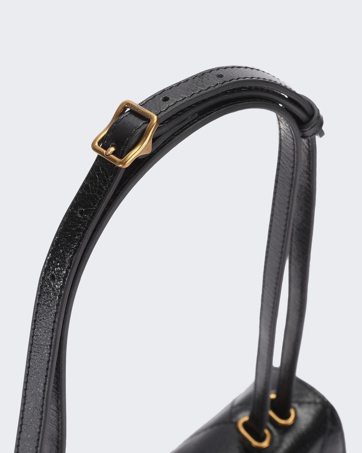 Women's 690-Celia Flap Shoulder Bag-Black-Leather Black