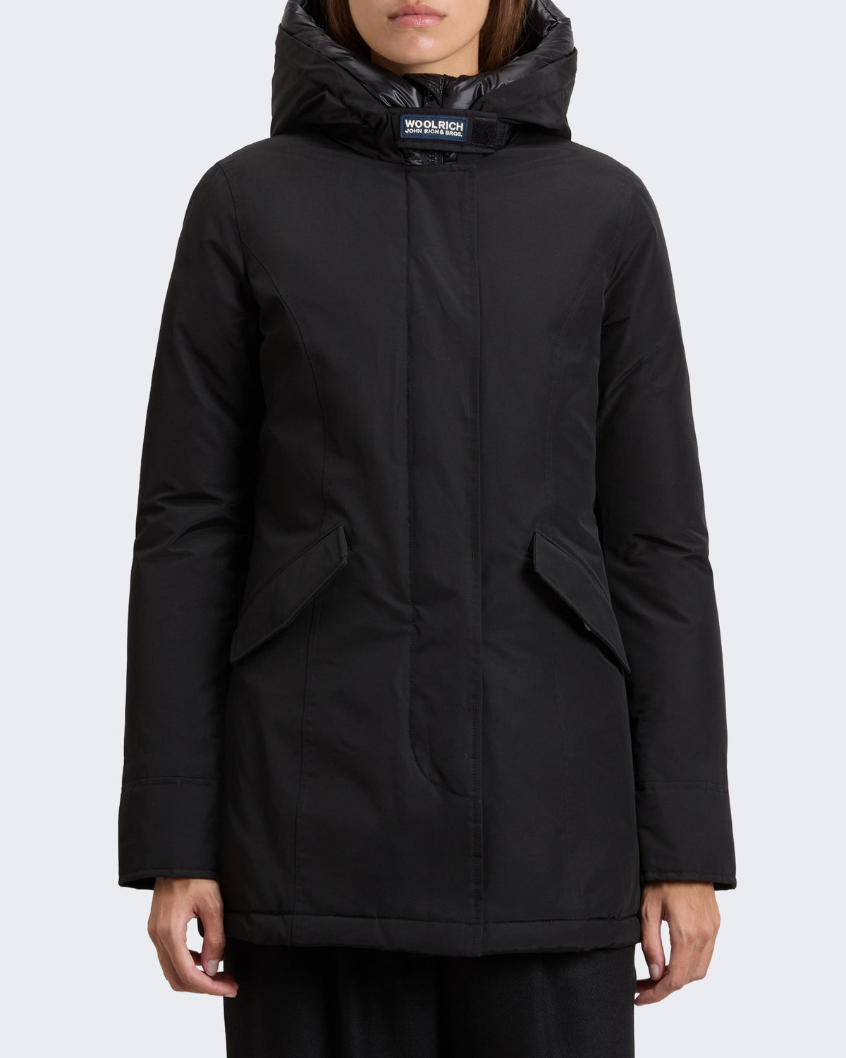 Women's Arctic Parka winterjas met capuchon Black