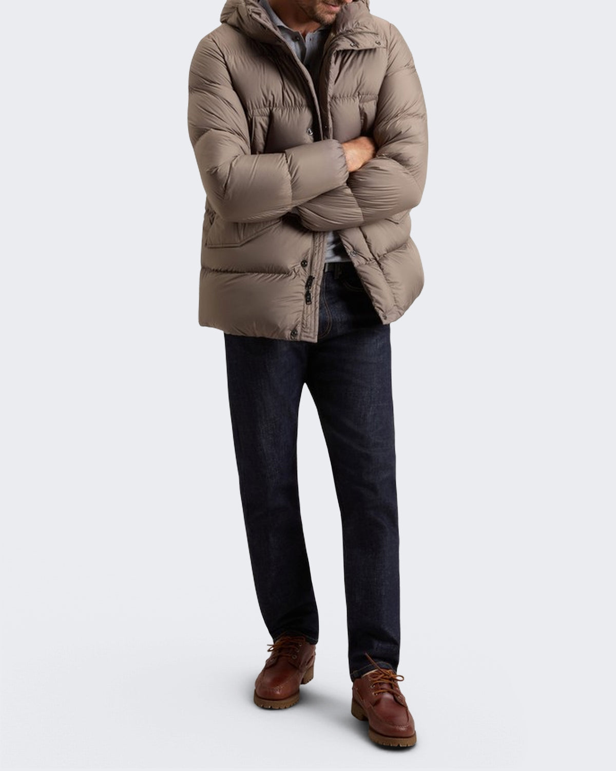 Men's Cloud Davis Parka Grey