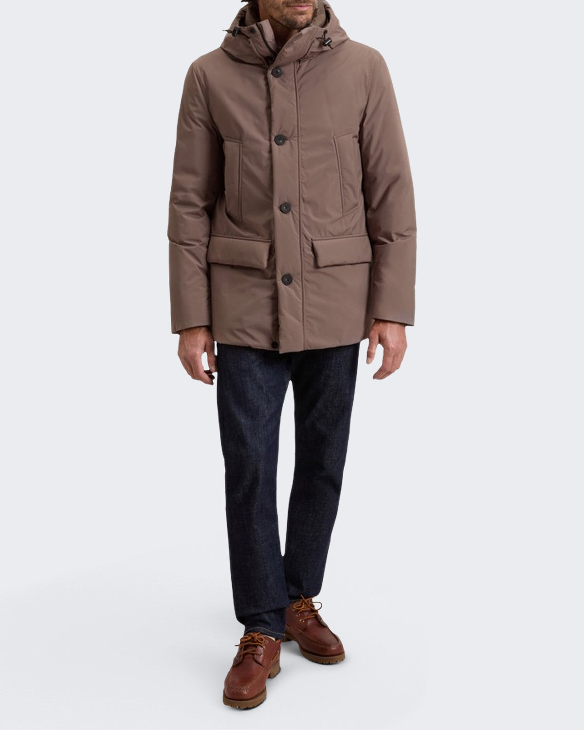 Men's Cloud parka Brown