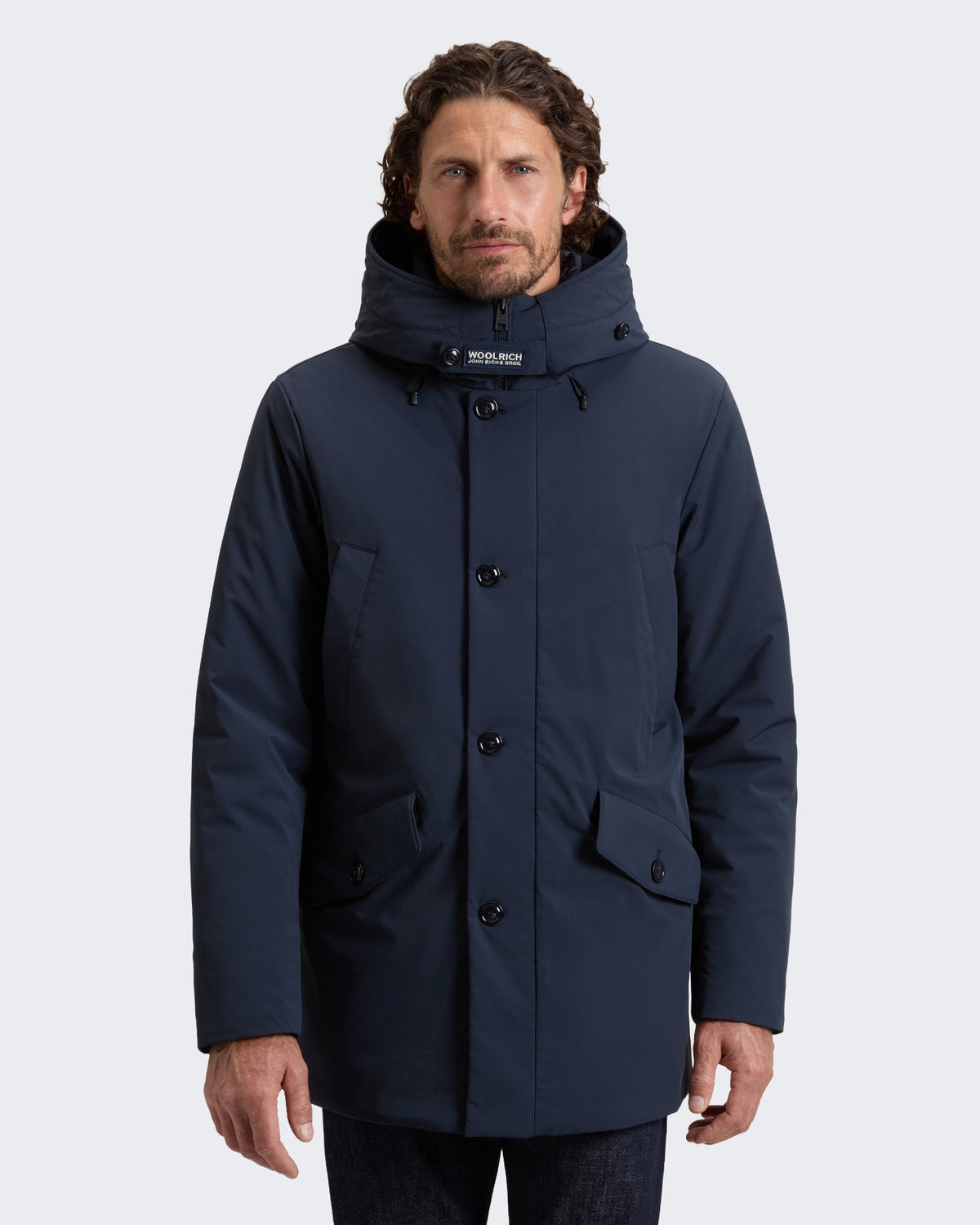 Men's Stretch parka Blue