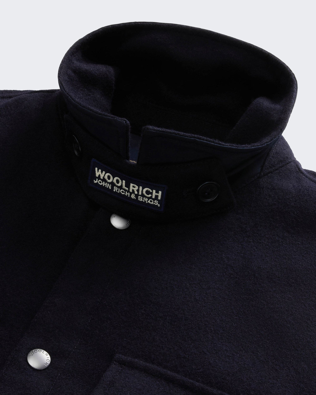Heren Wool Alaskan shirt jacket Blauw