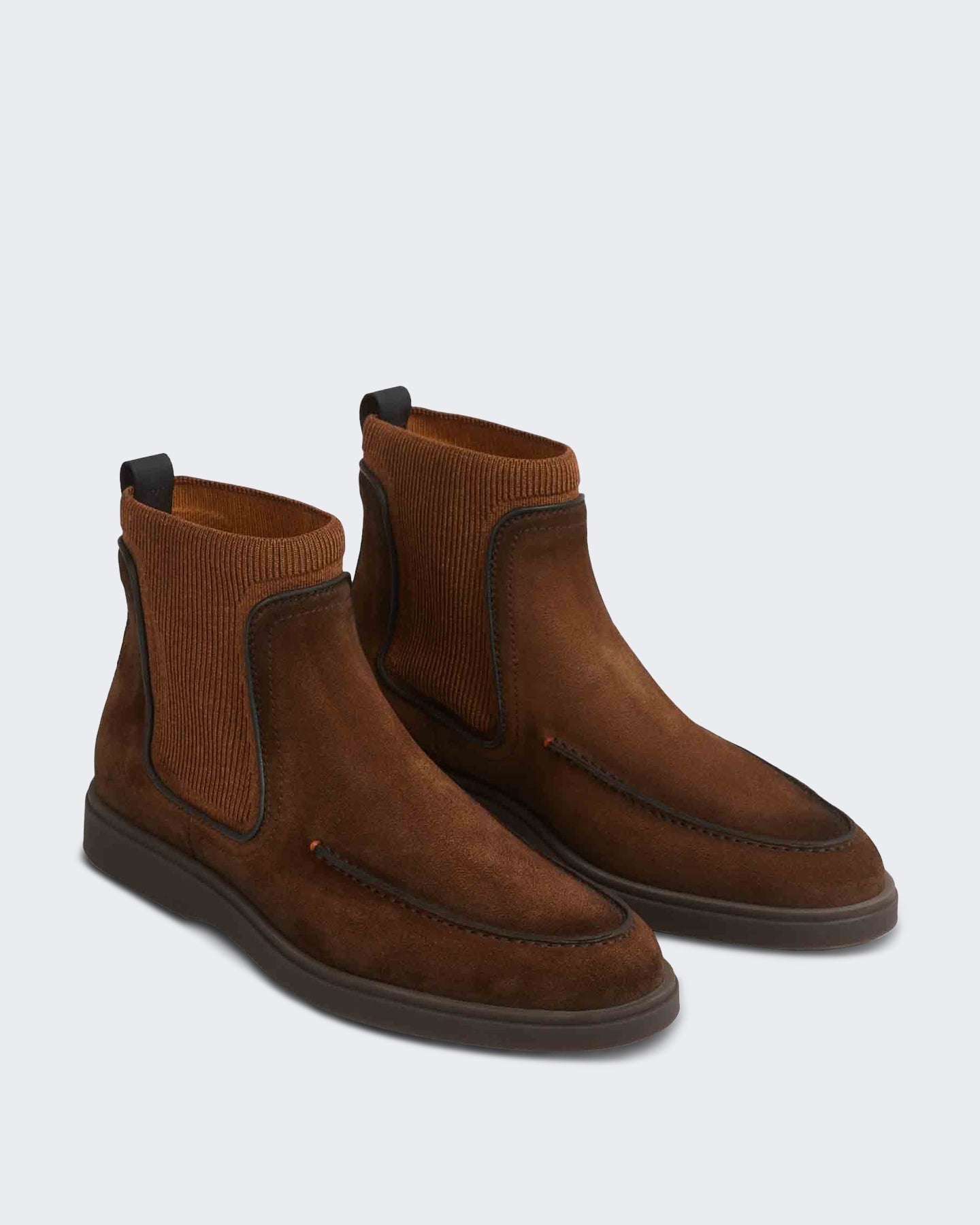 Heren Chelsea boots Bruin leer