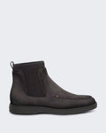 Heren Chelsea boots grijs leer — huidige kleur