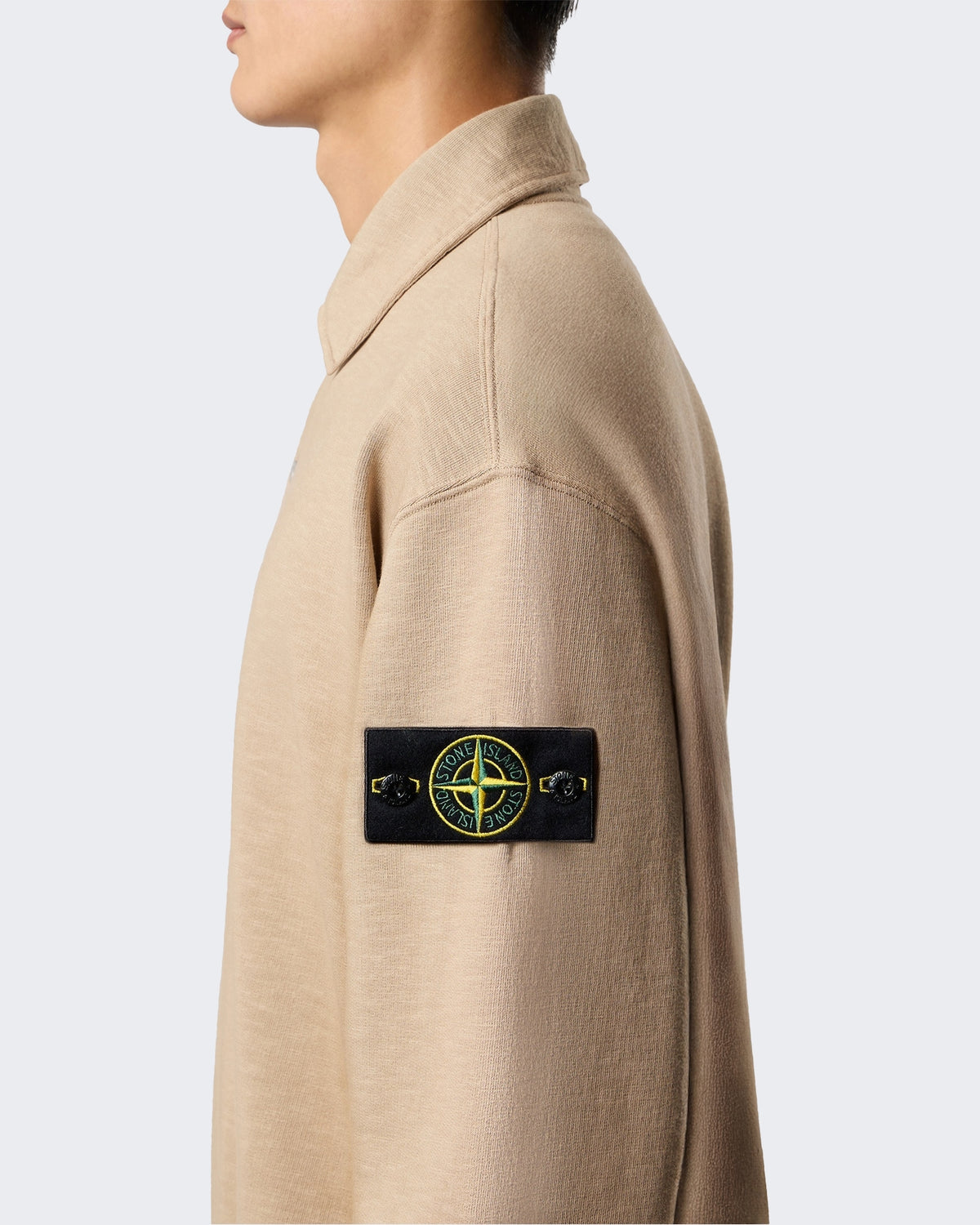 Men's Ls Polo-Biscuit-V0094 Beige