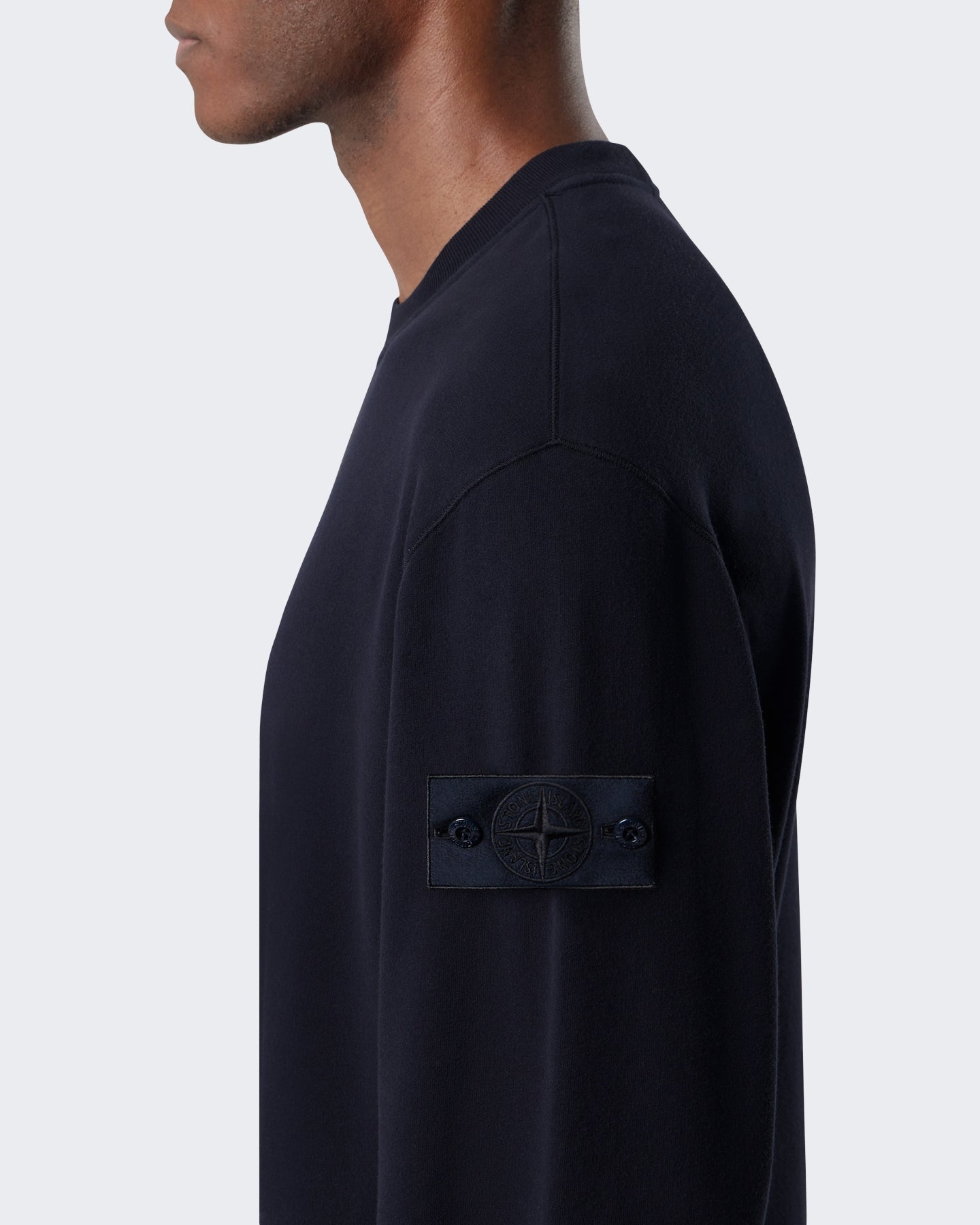 Heren Sweatshirt-Blauw Blue-V0020 Blauw