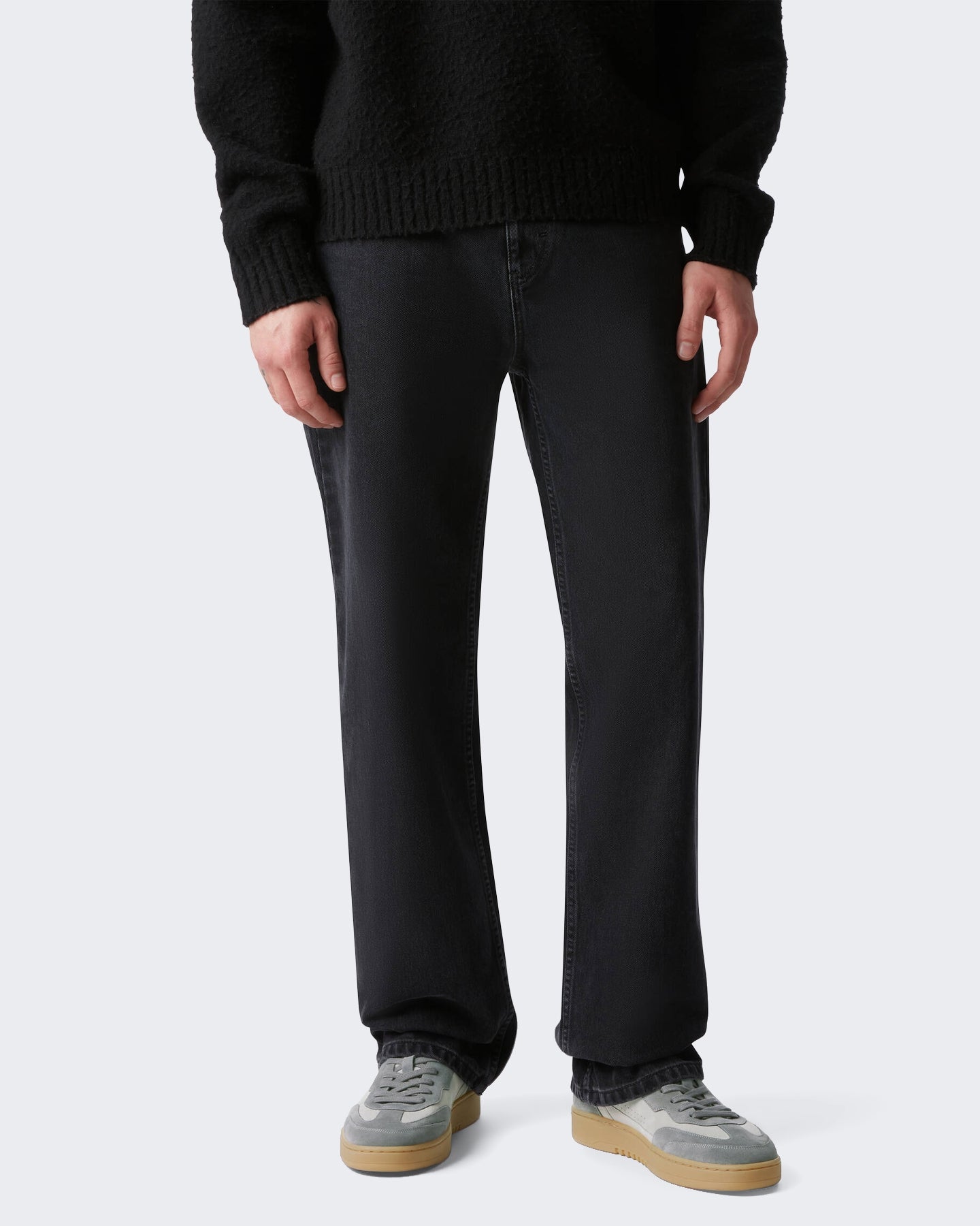 Heren Dice t-toe sneaker grijs