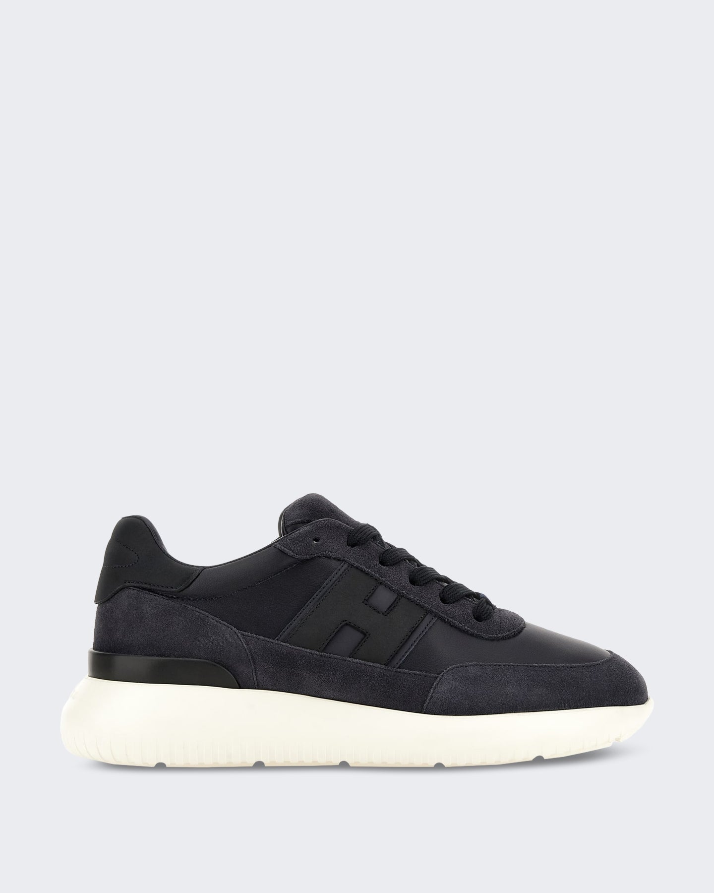 Heren Vetersneaker met H-band detail Blauw