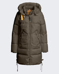 Women's Gewatteerde parka met capuchon Green