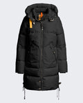 Women's Gewatteerde parka met capuchon Black — huidige kleur