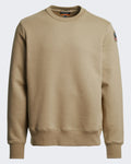 Men's Sweatshirt met ronde hals Beige