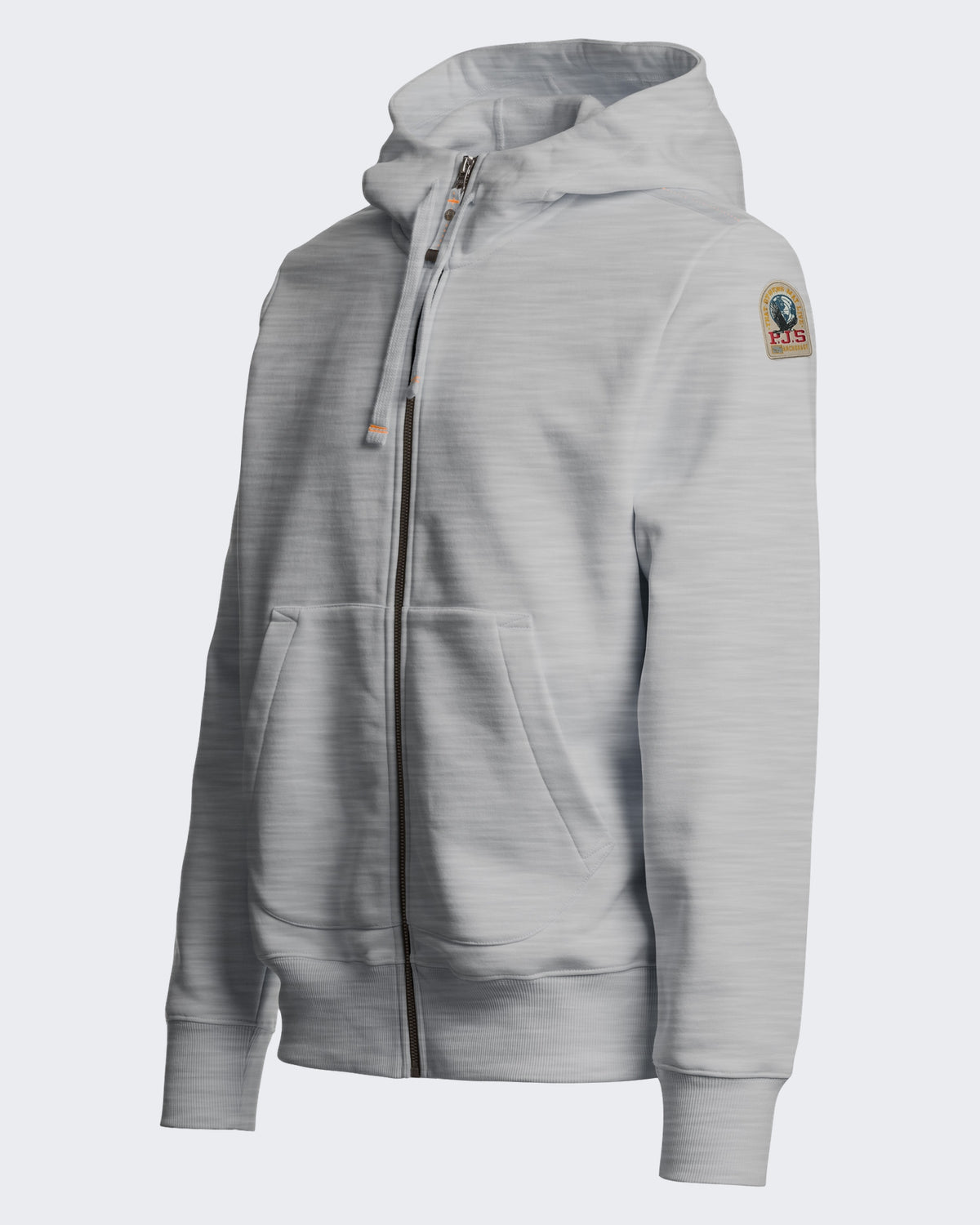 Men's Hoodie met capuchon in grijze melange Grey