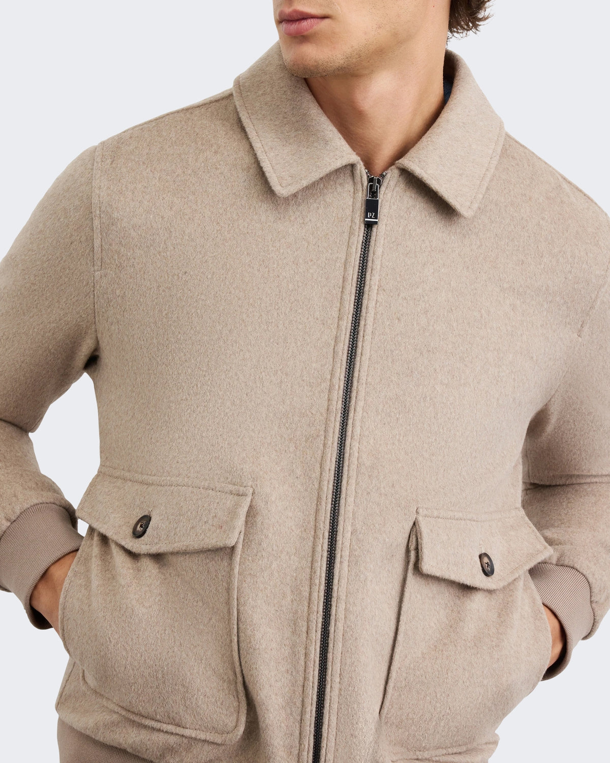Pal Zileri Heren Blouson jack in Bruin - foto 5