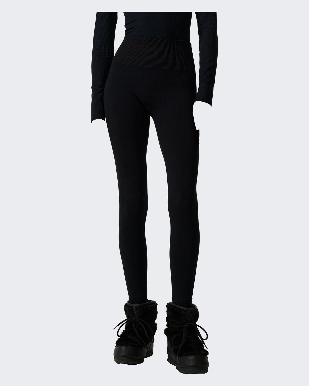 Women's Thermische legging voor de piste Black