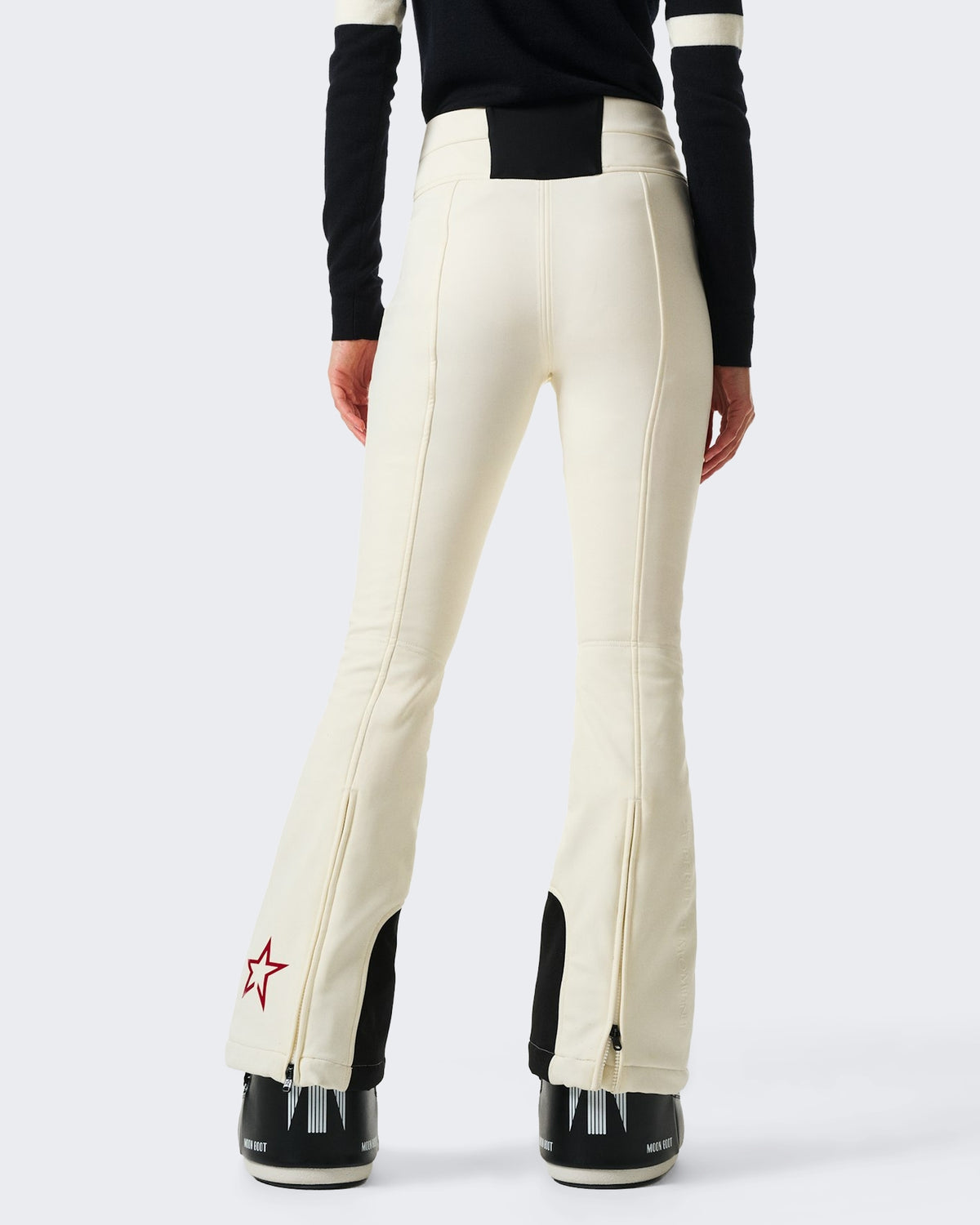 Women's Hoge taille ski Trousers Aurora White