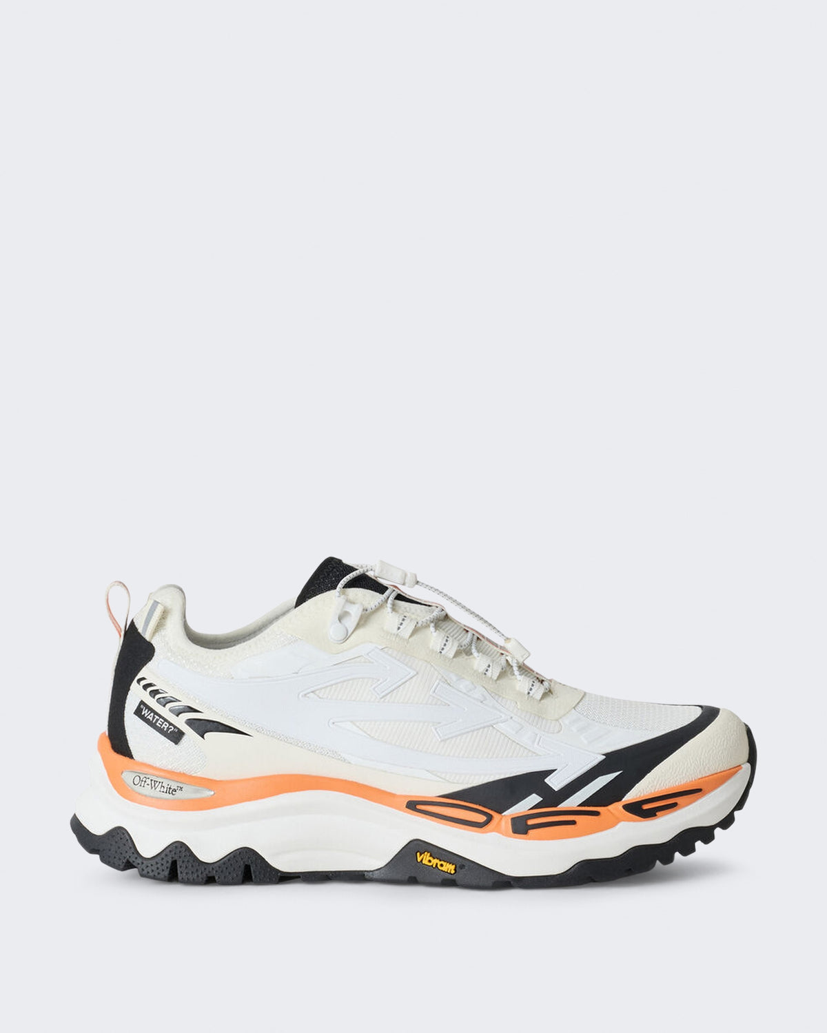 Women's Lage trail sneaker in Grey en White