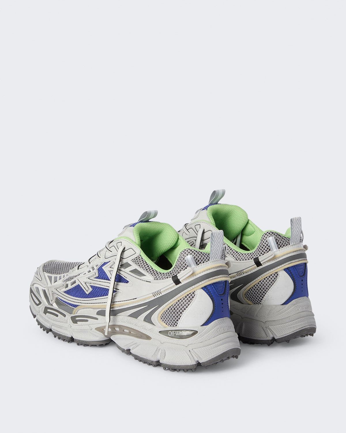 Men's Be Right Back Worn Out sneaker donkerblauw met donkergrijs