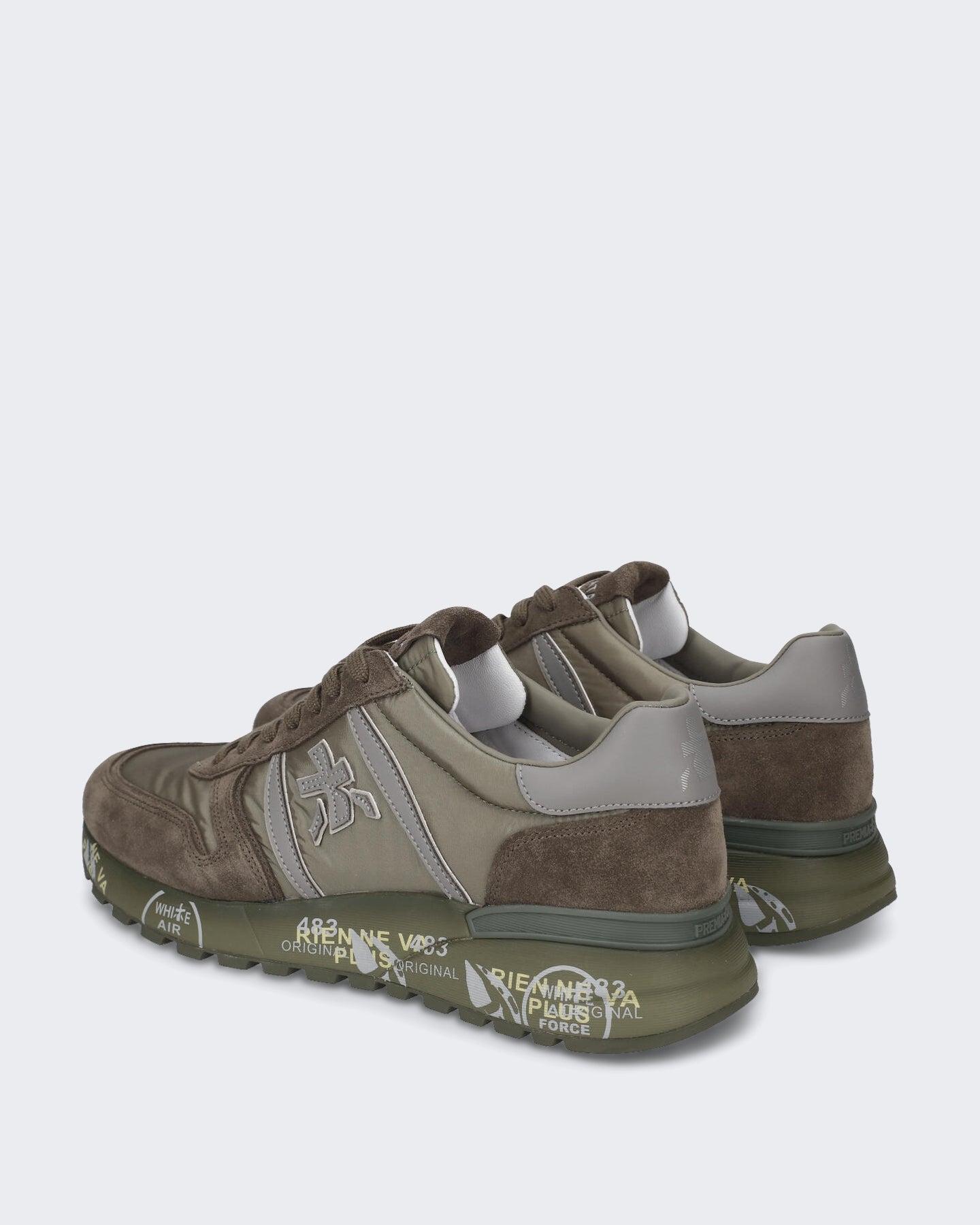 Heren Lander sneaker in Groen