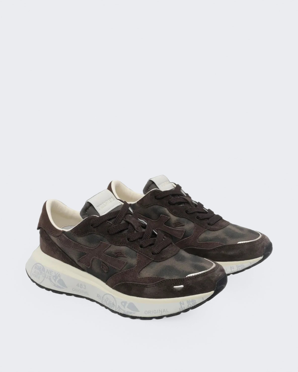 Women's Sneaker met luipaardprint Brown