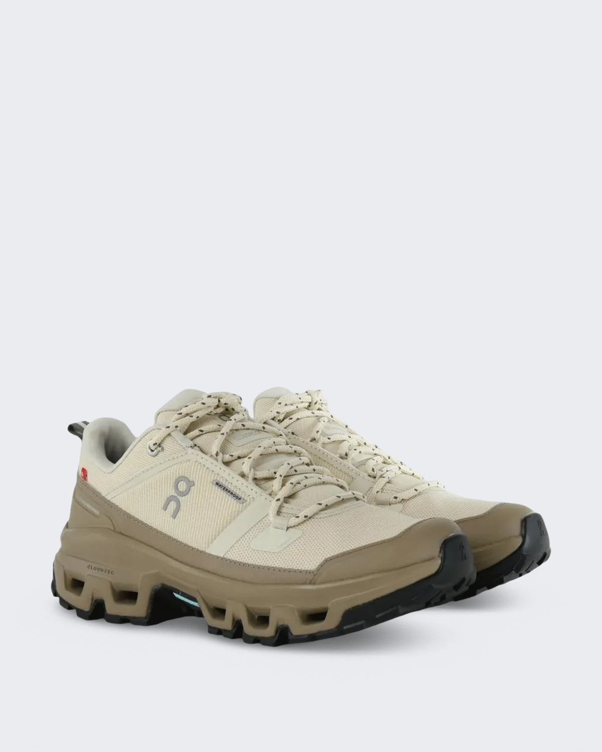 Women's Waterdichte lage sneaker in warme aardetint Beige
