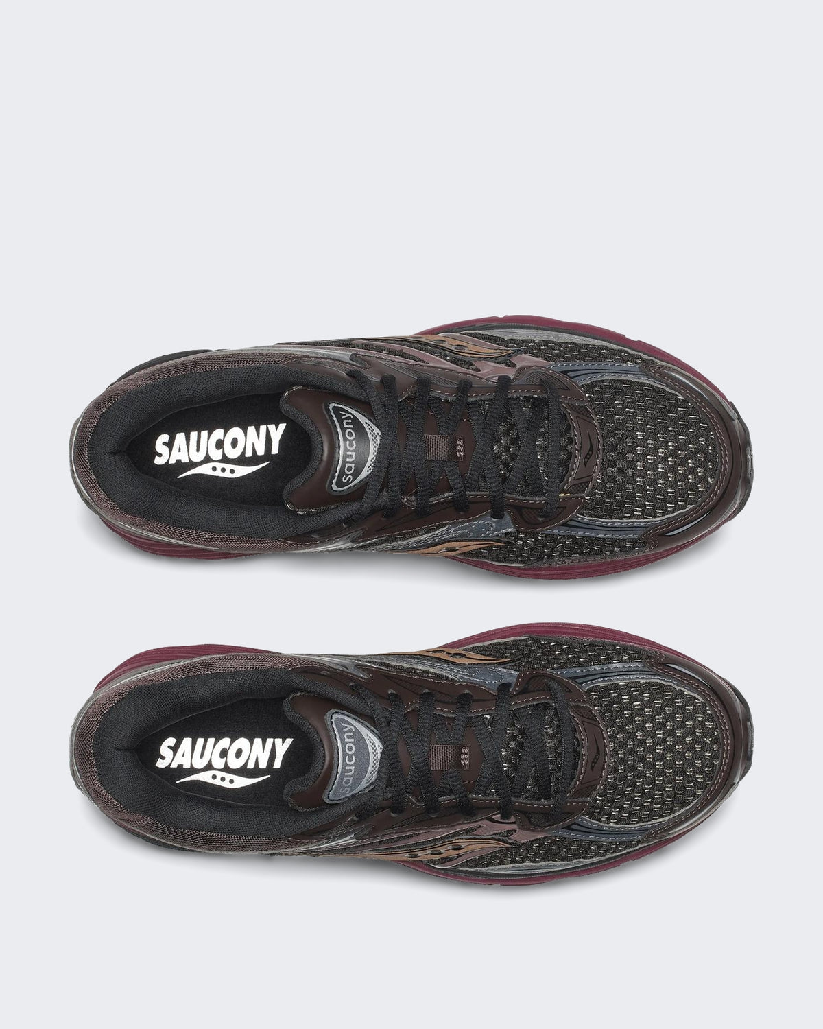 Men's Hardloopsneaker met demping en stabiliteit Black