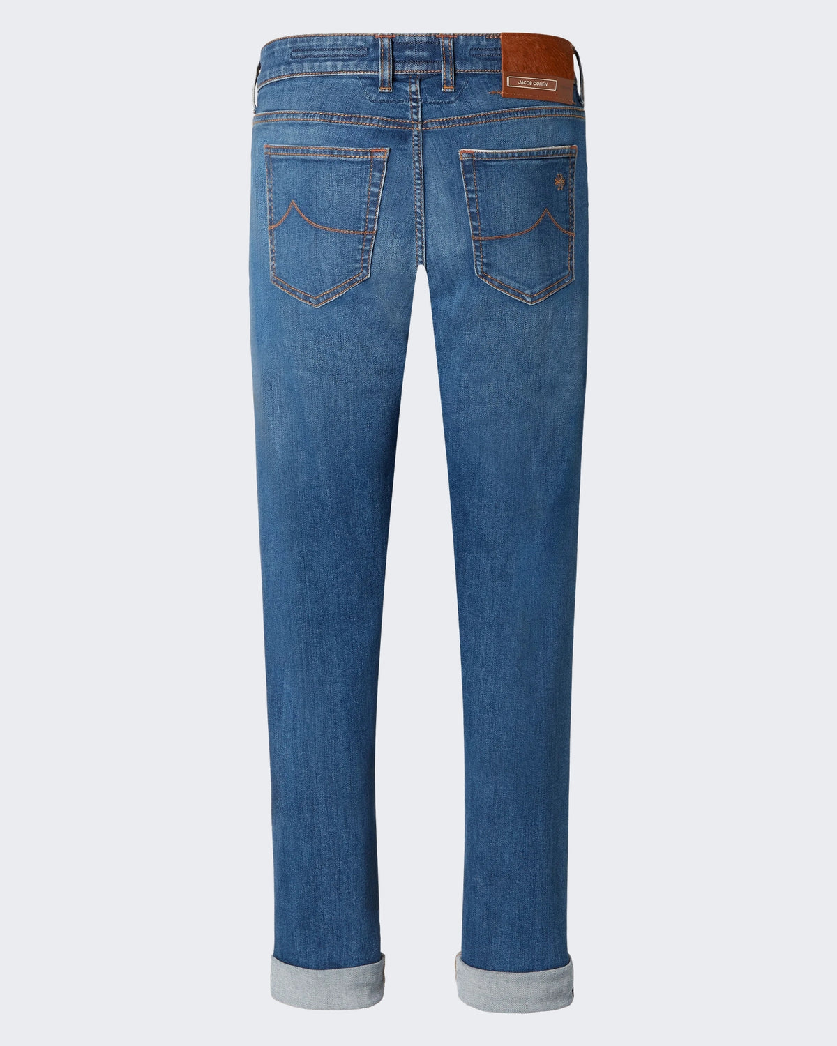 Men's Trousers - Pant 5 Pkt Slim Fit Nick Ltd Medium Blue Blue