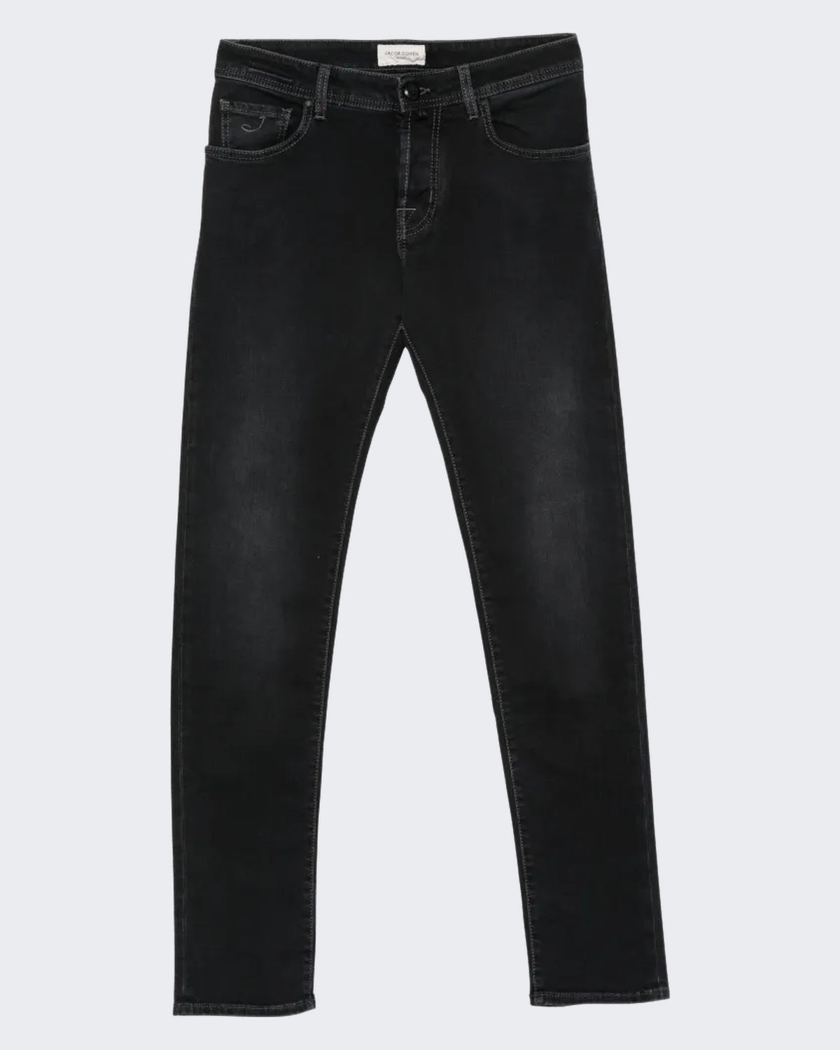 Men's Super slim fit Trousers met vijf zakken Black