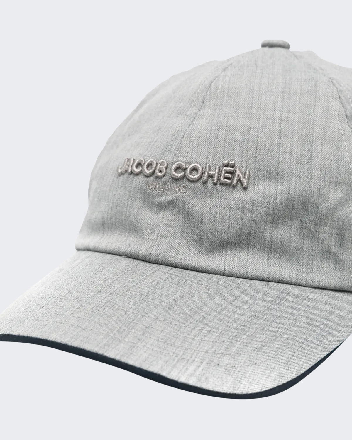 Men's Baseball cap met gemêleerde afwerking Grey