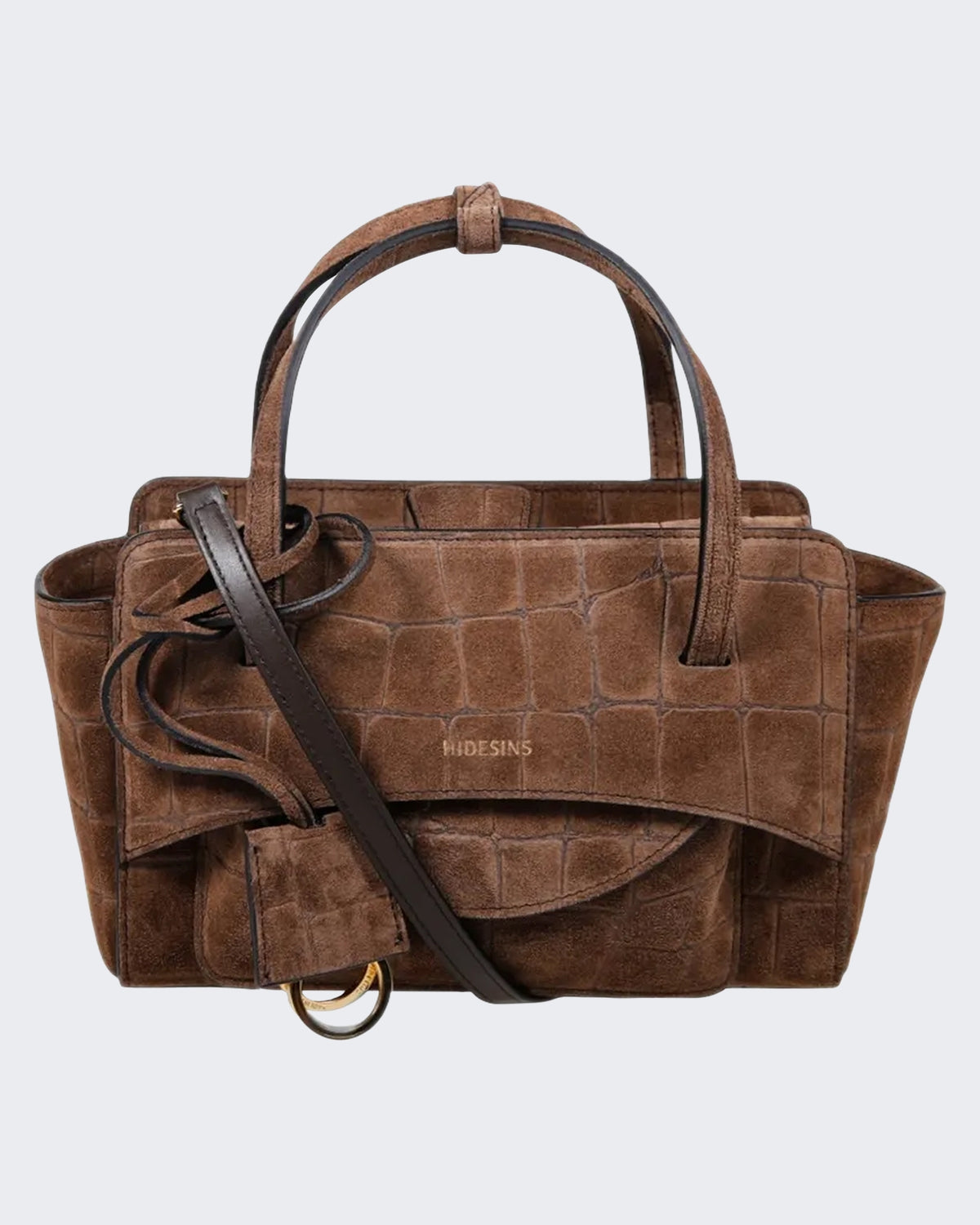 Women's Flap S Suede Cocco Chocolat