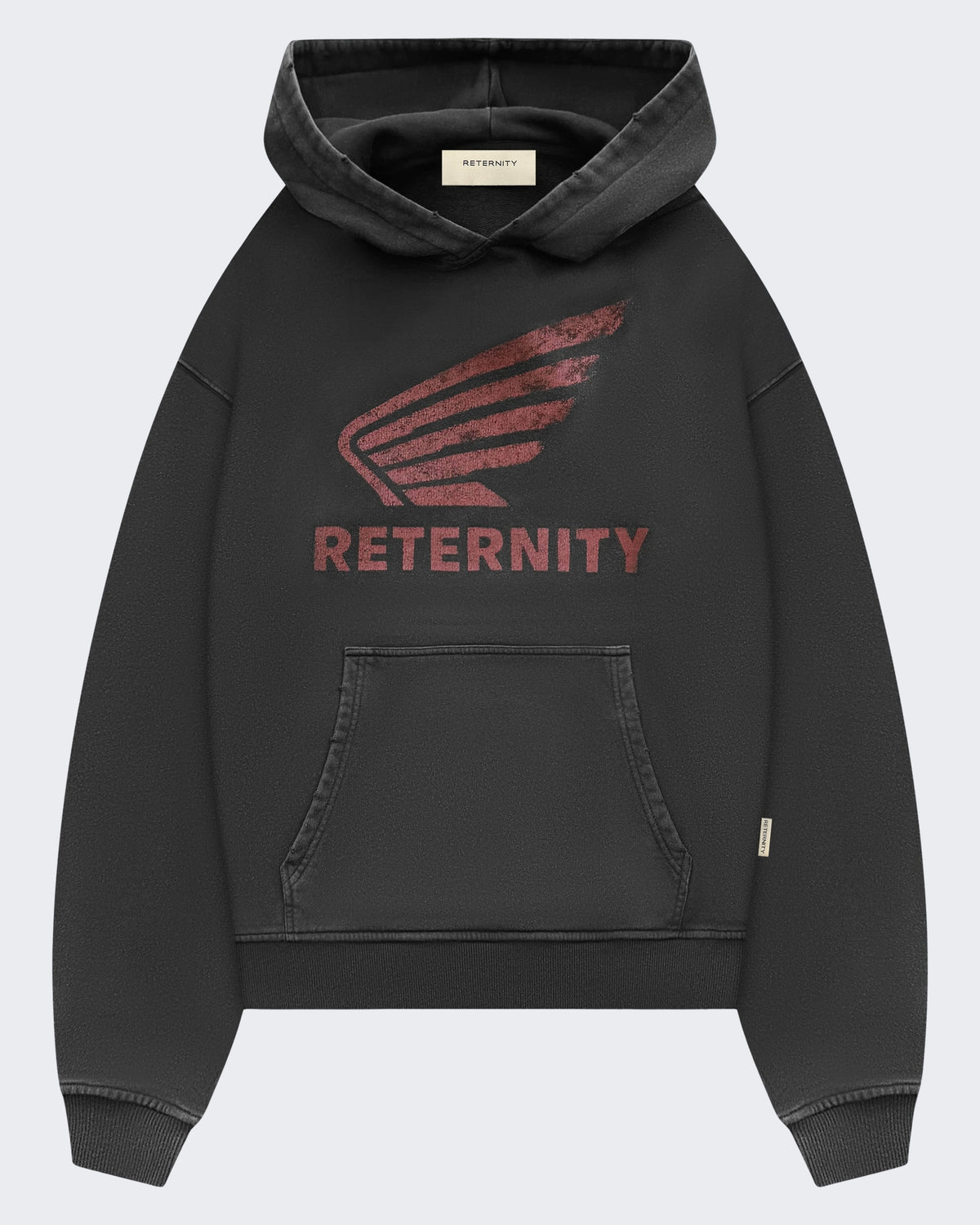 Men's Aéro Hoodie Washed Black