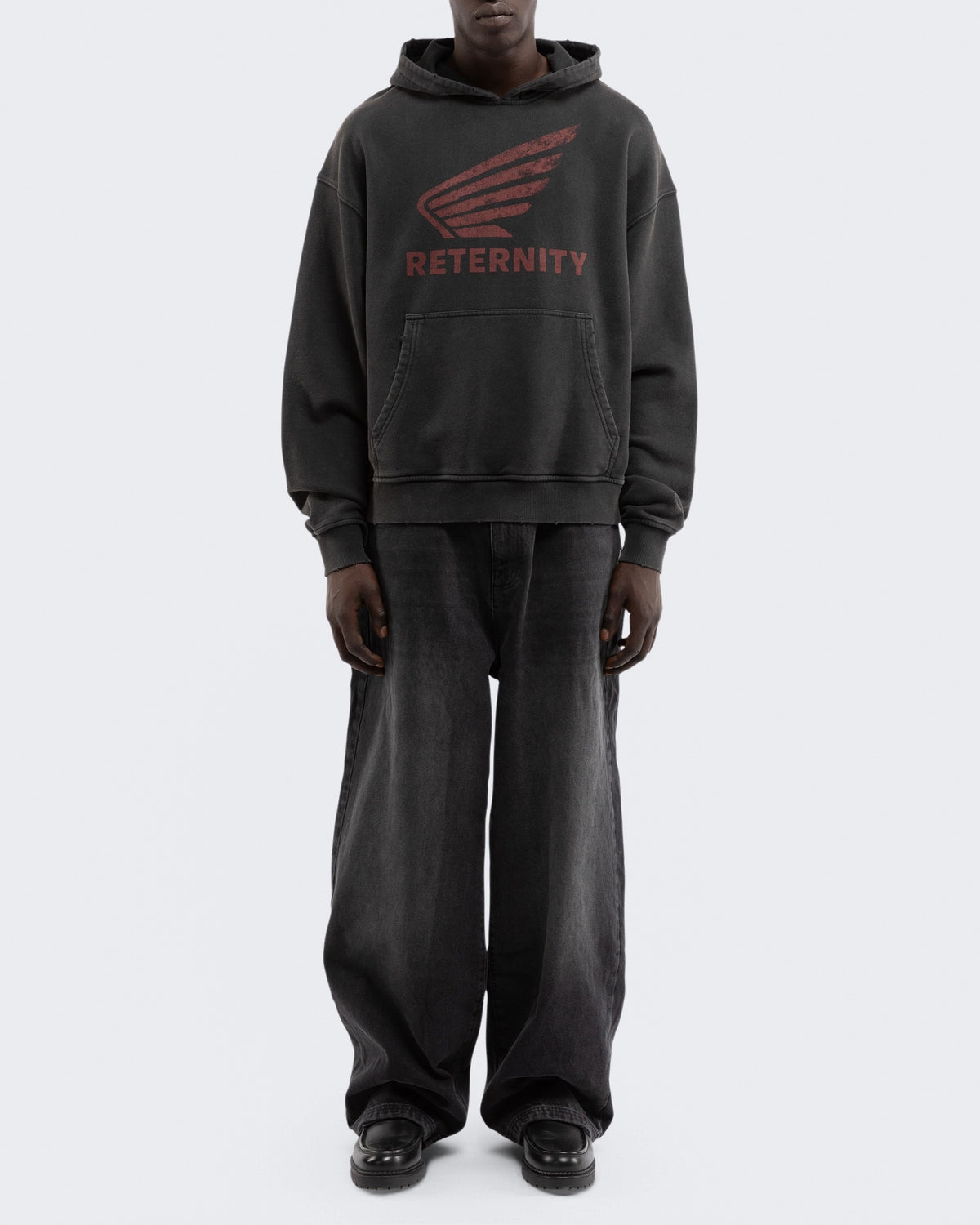 Men's Aéro Hoodie Washed Black