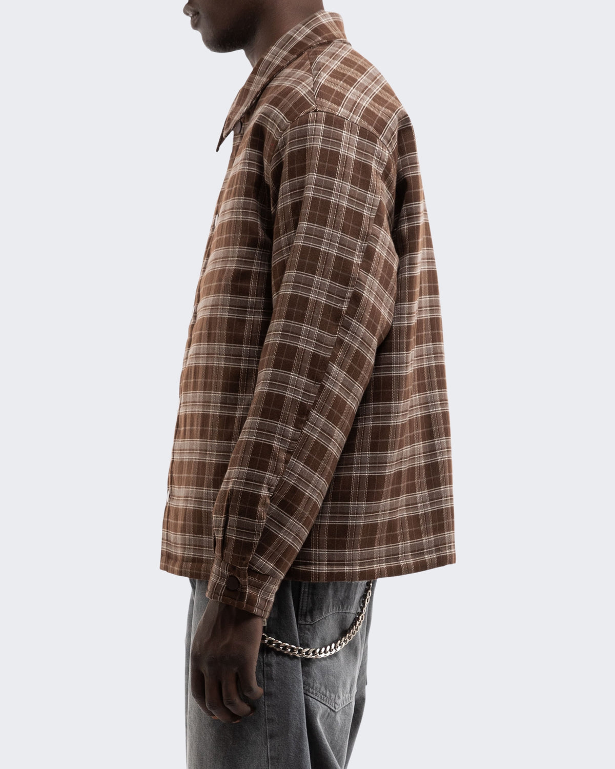 Men's Reternity Padded Flannel Brown