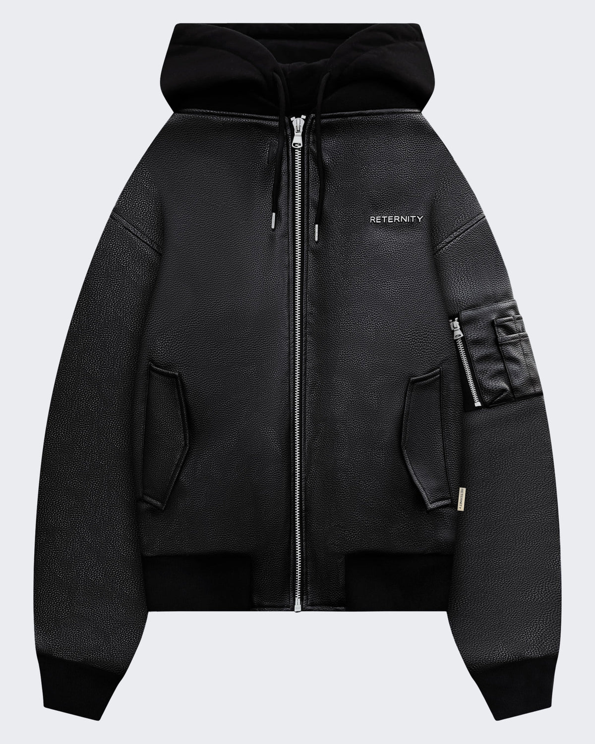 Men's Métropolitain Bomber Black Leather