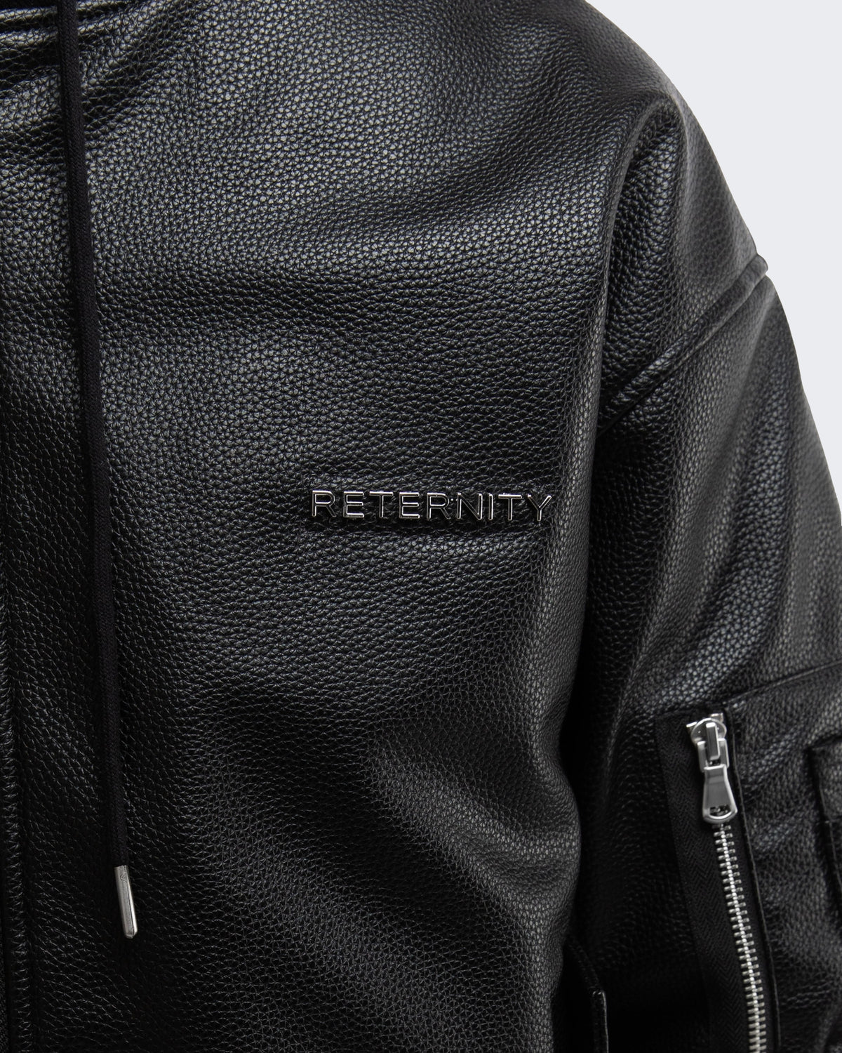 Men's Métropolitain Bomber Black Leather