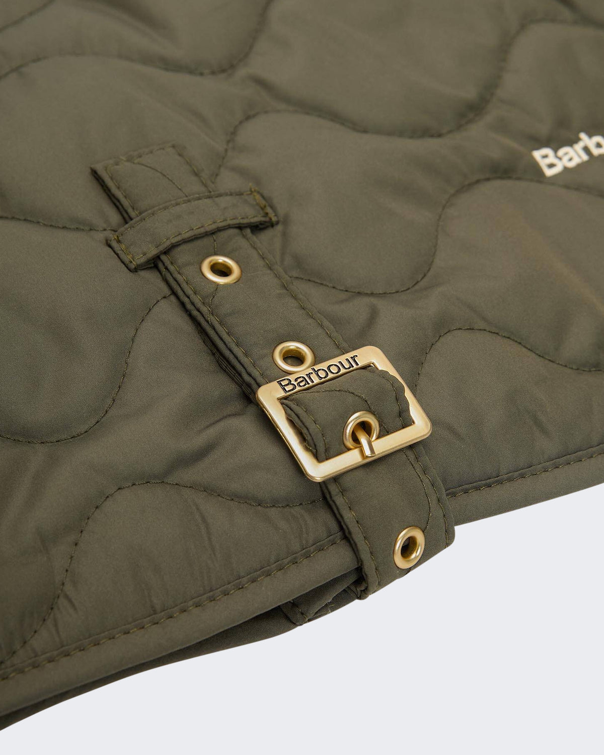 Unisex Beth Quilted Dog Coat Groen