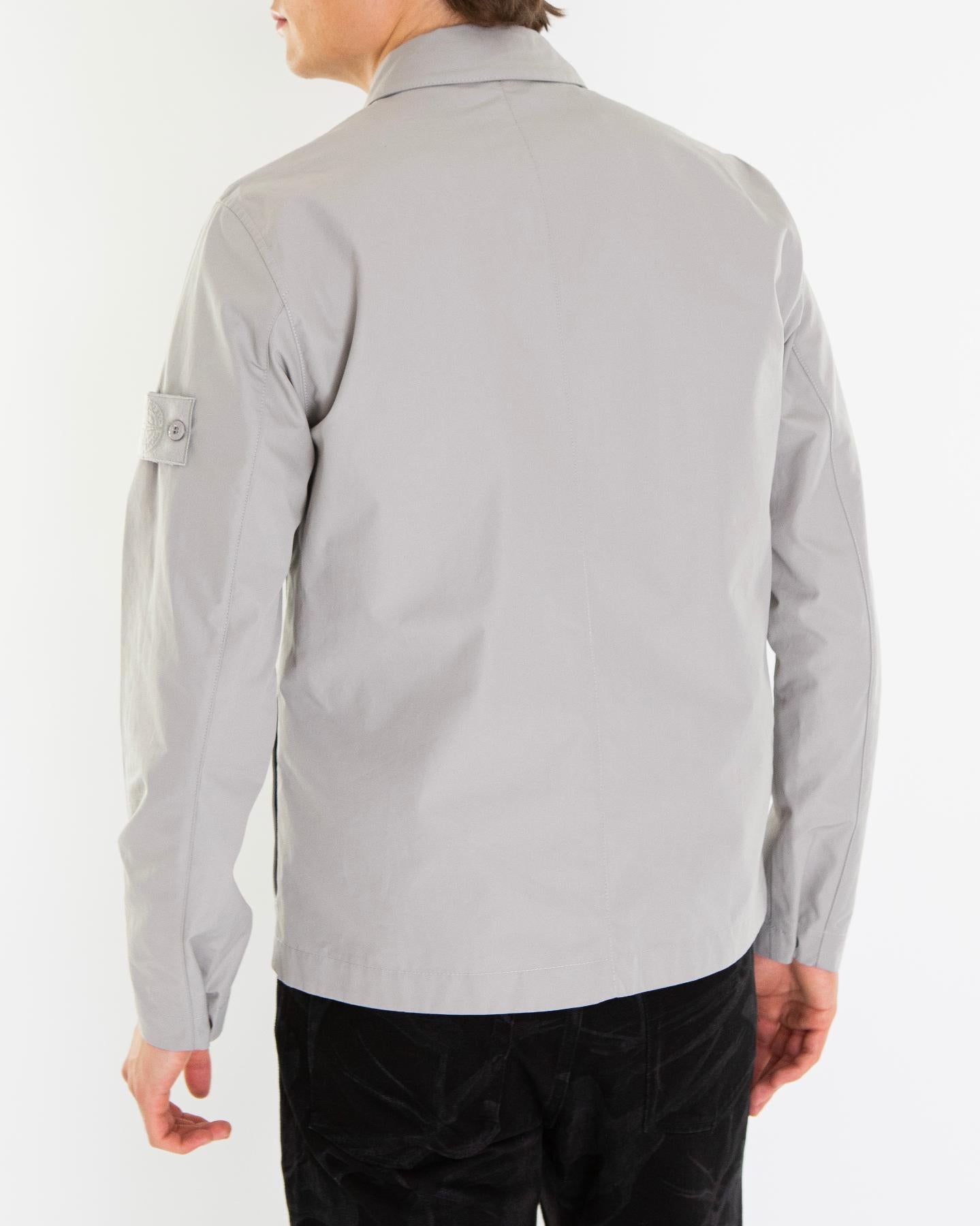 Heren Ghost Shirt Jacket Grijs