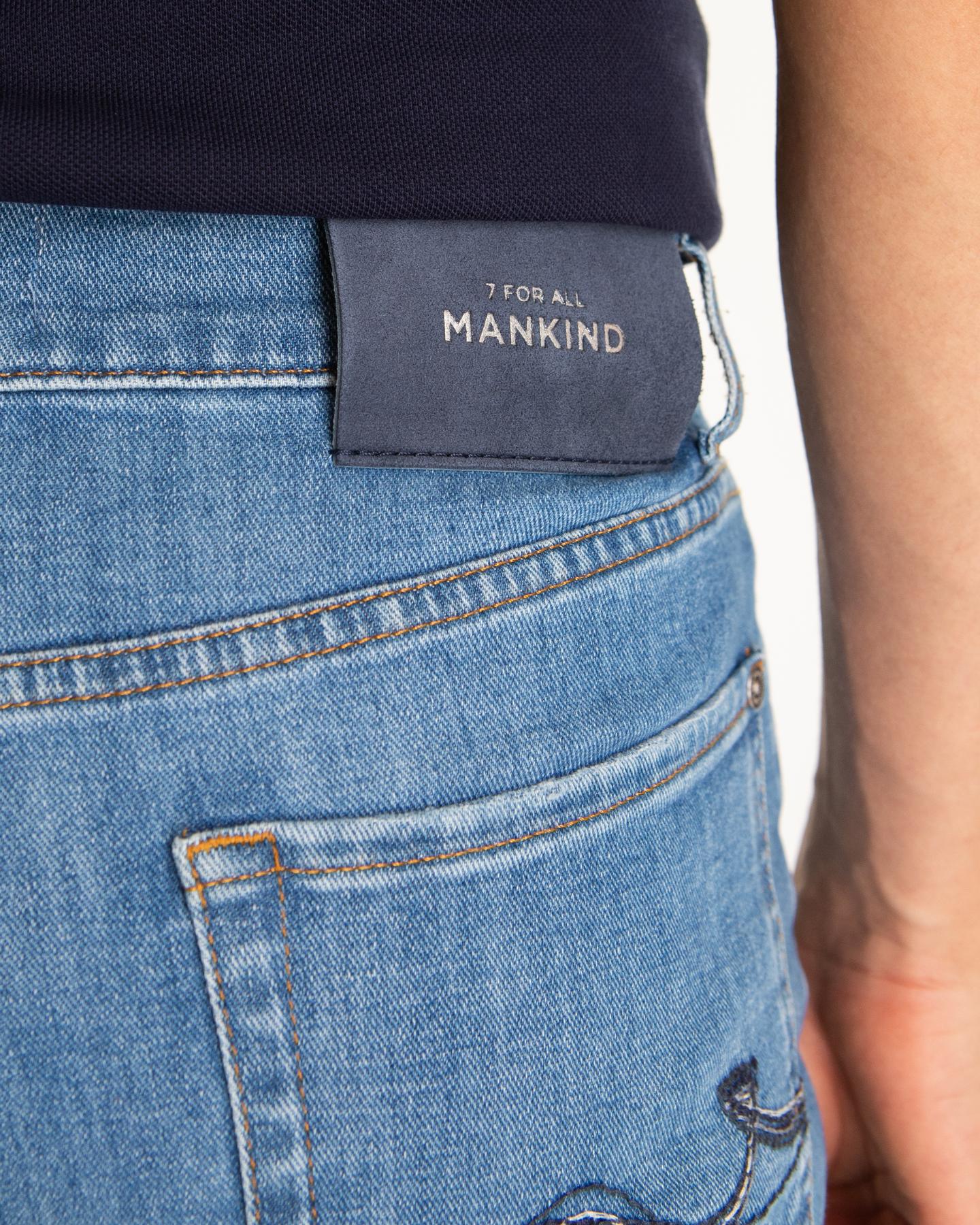 Heren Slimmy Jazz Age Jeans Blauw