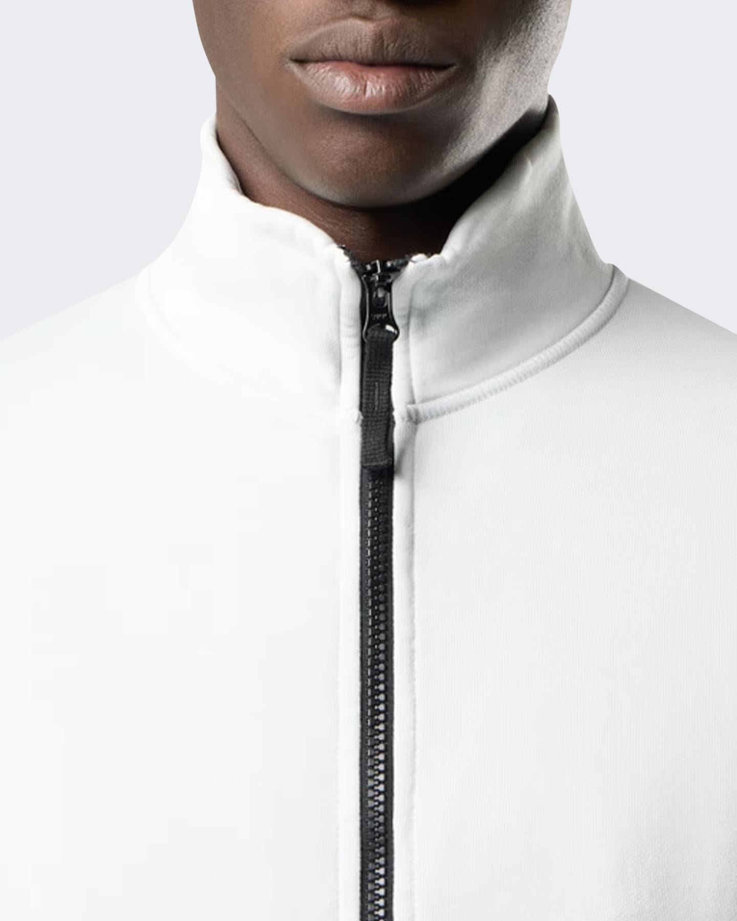 Heren Zip Up Cardigan