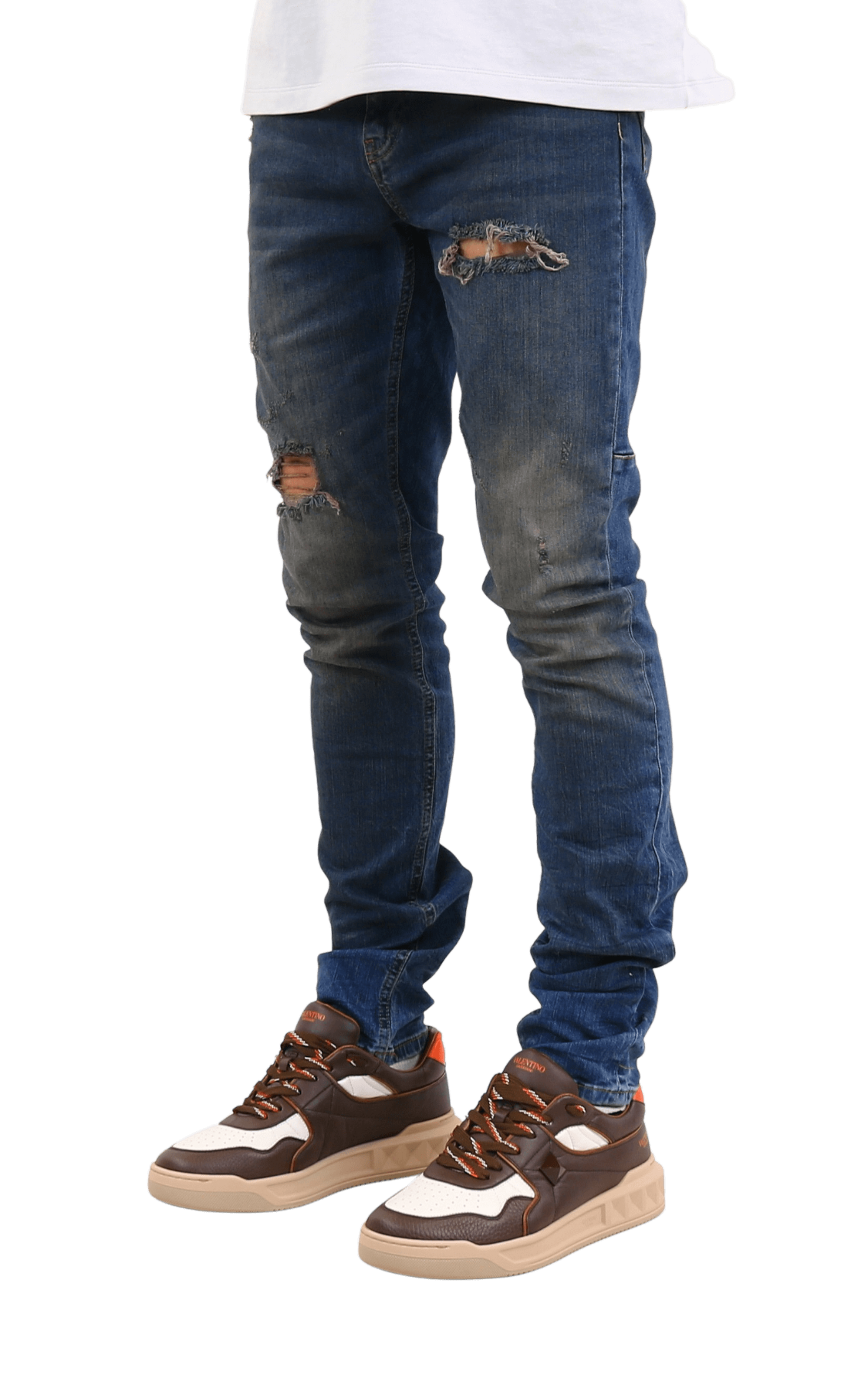 Men Destroyer Skinny Jeans
