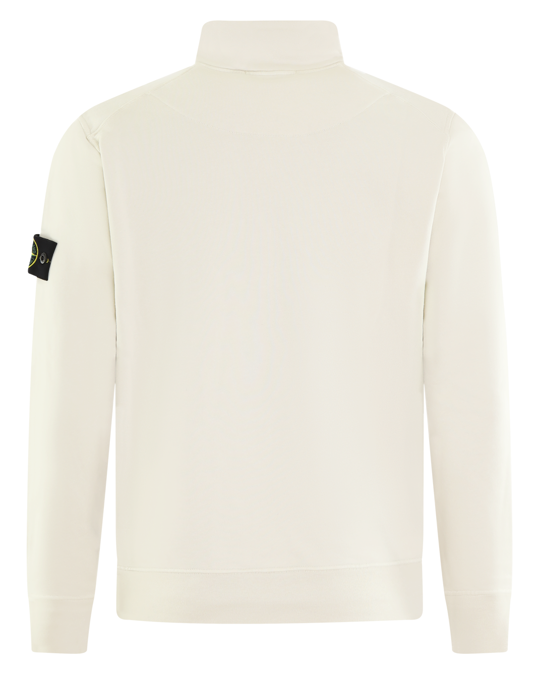 Heren Half Zip Sweater Beige